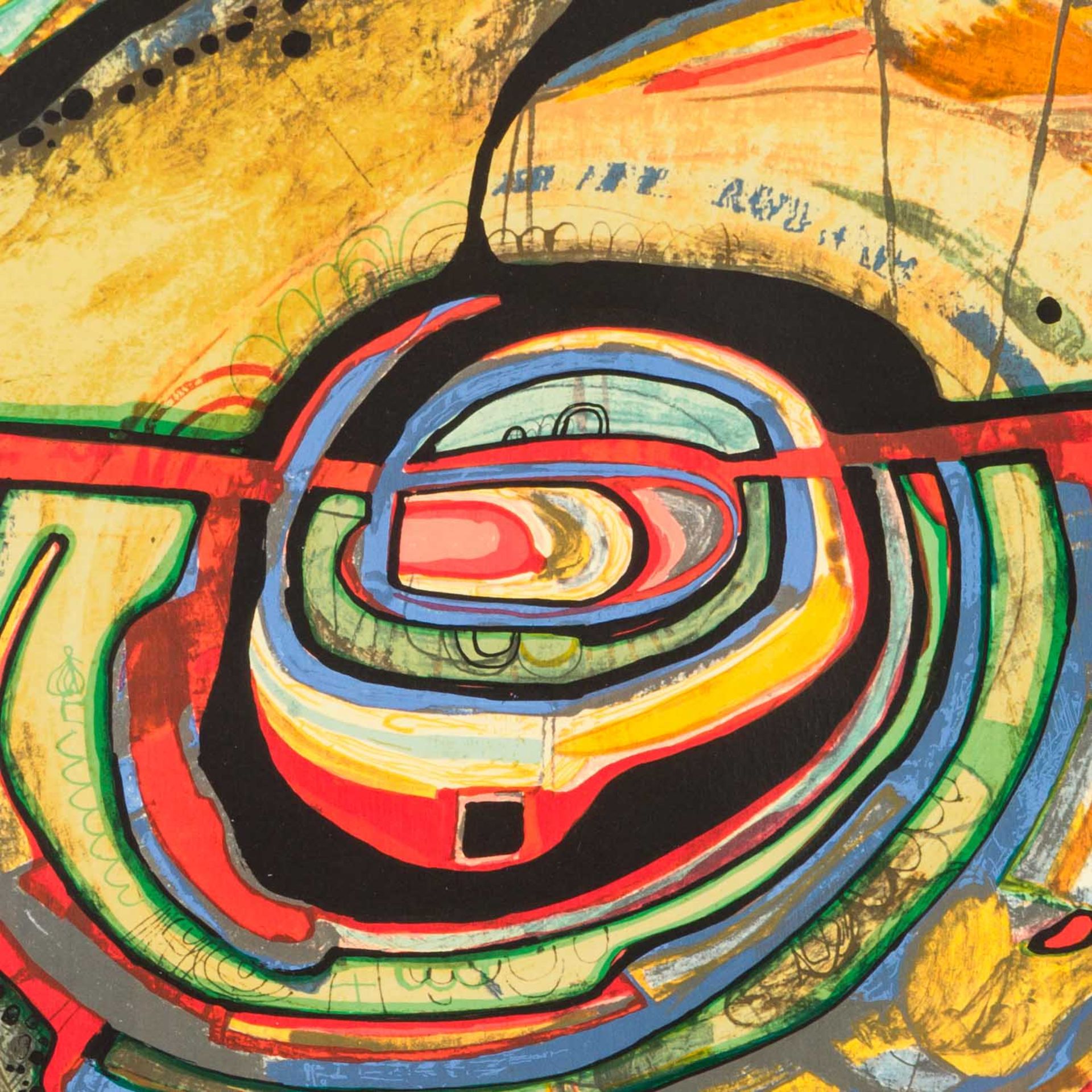 HUNDERTWASSER, FRIEDENSREICH (1928-2000), "Die fünfte Augenwaage" - Bild 3 aus 10