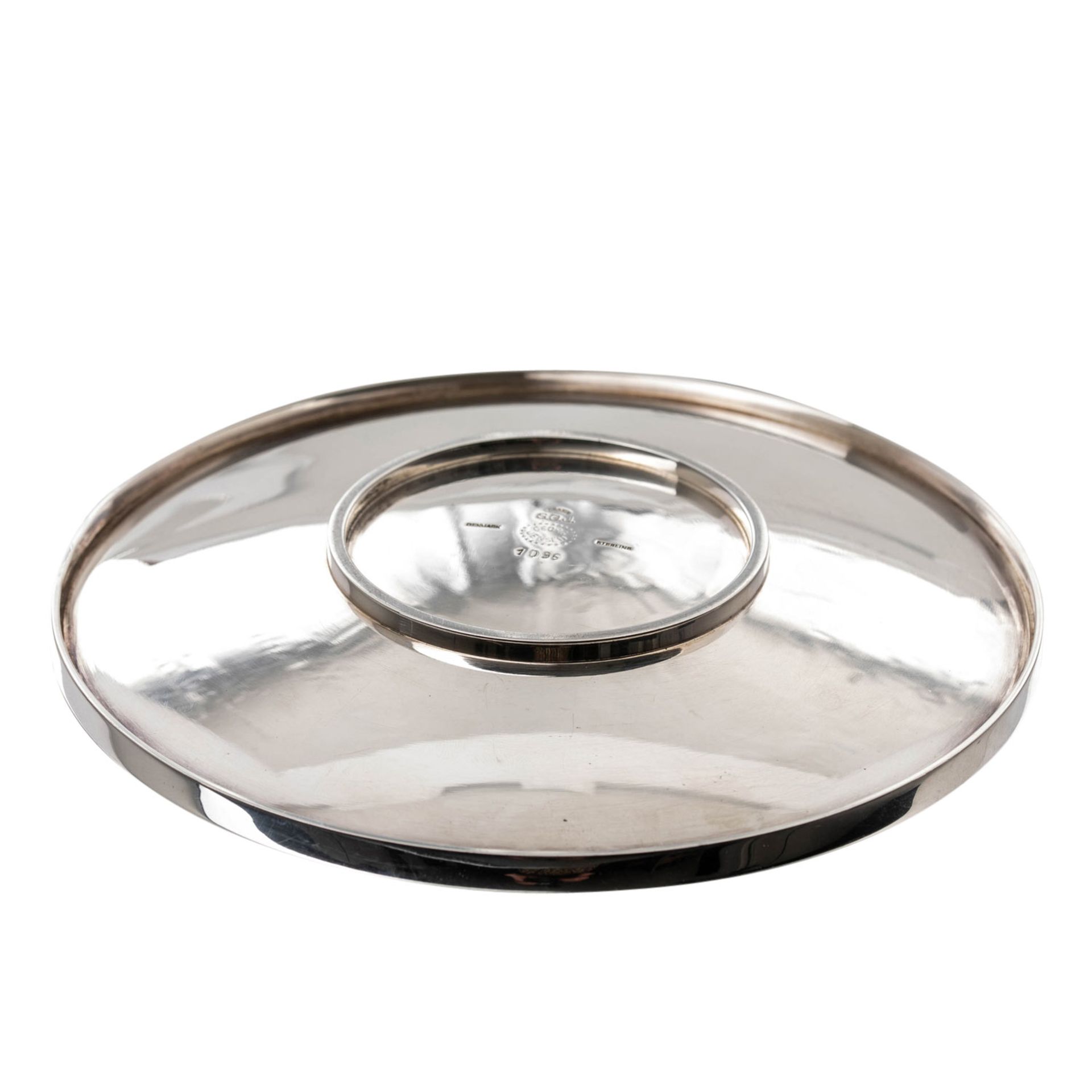 GEORG JENSEN kleine Schale, 925 Silber, 20. Jh., - Bild 5 aus 5