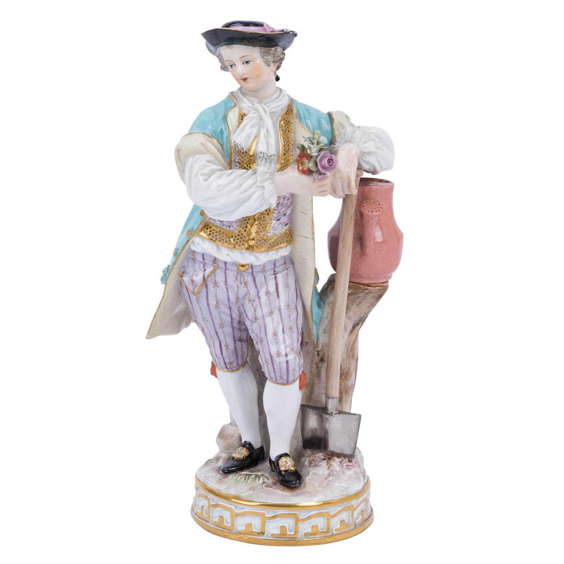 MEISSEN Gärtnerfigur, 1. Wahl, 2. Hälfte 19. Jh.