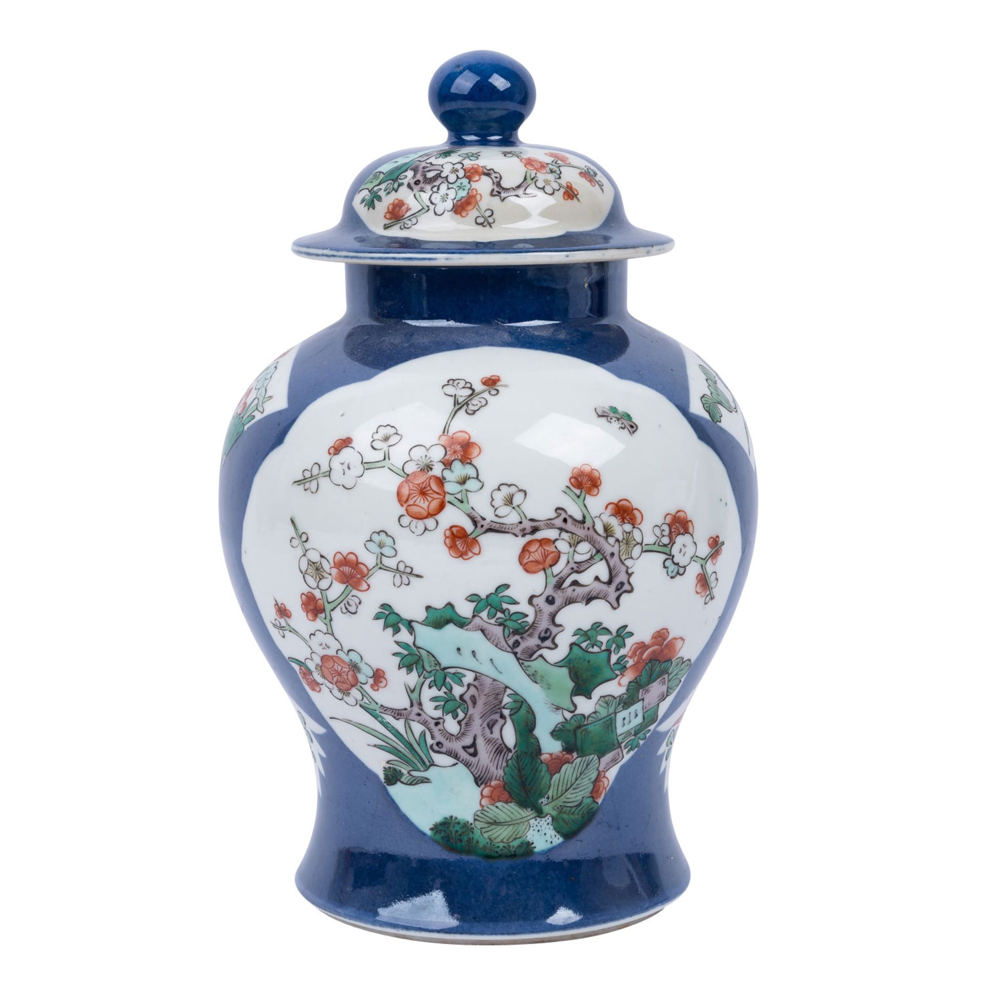 Deckelvase. CHINA, 20. Jh., - Image 3 of 6