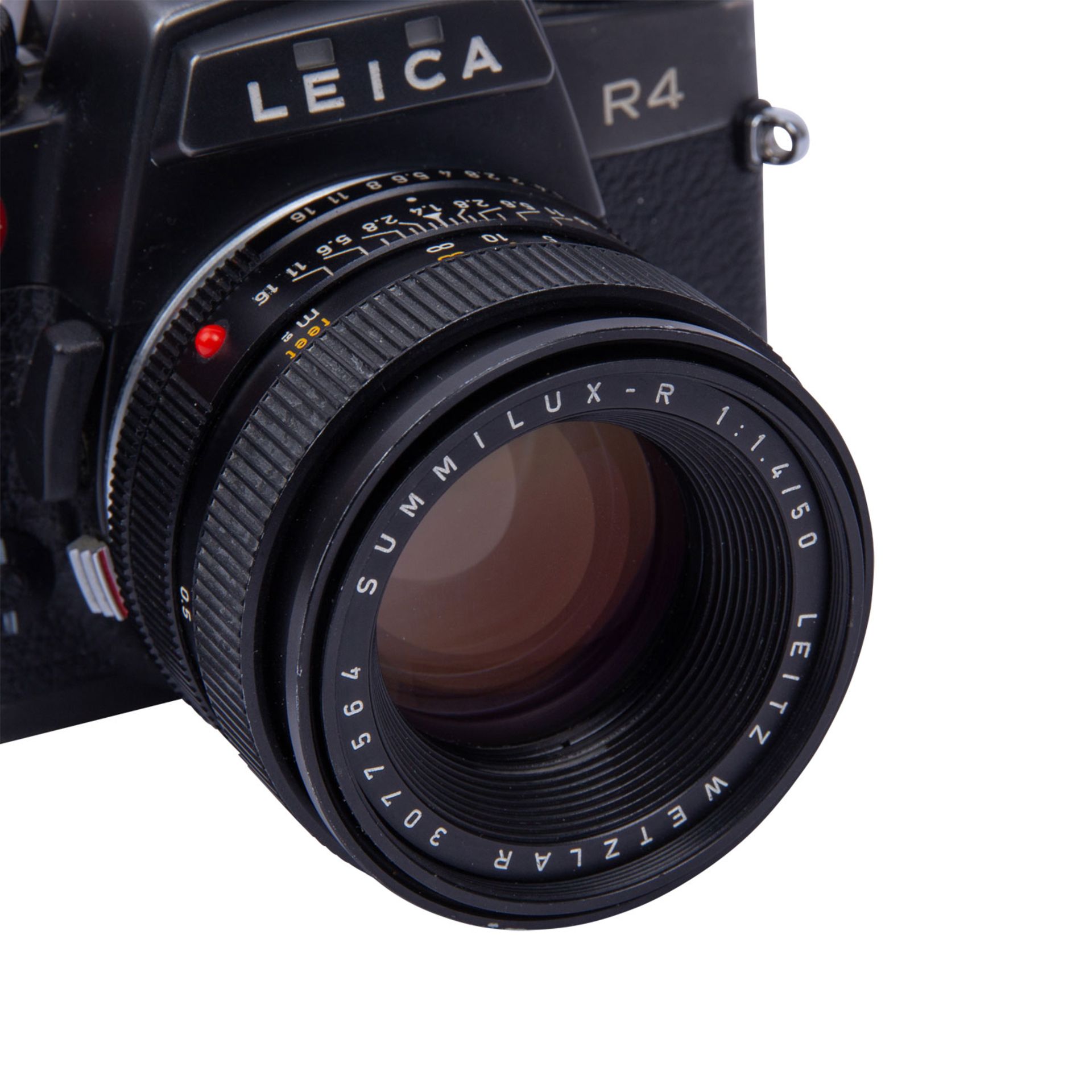 KAMERA LEICA R4 MIT DREI OBJEKTIVEN, - Bild 6 aus 20