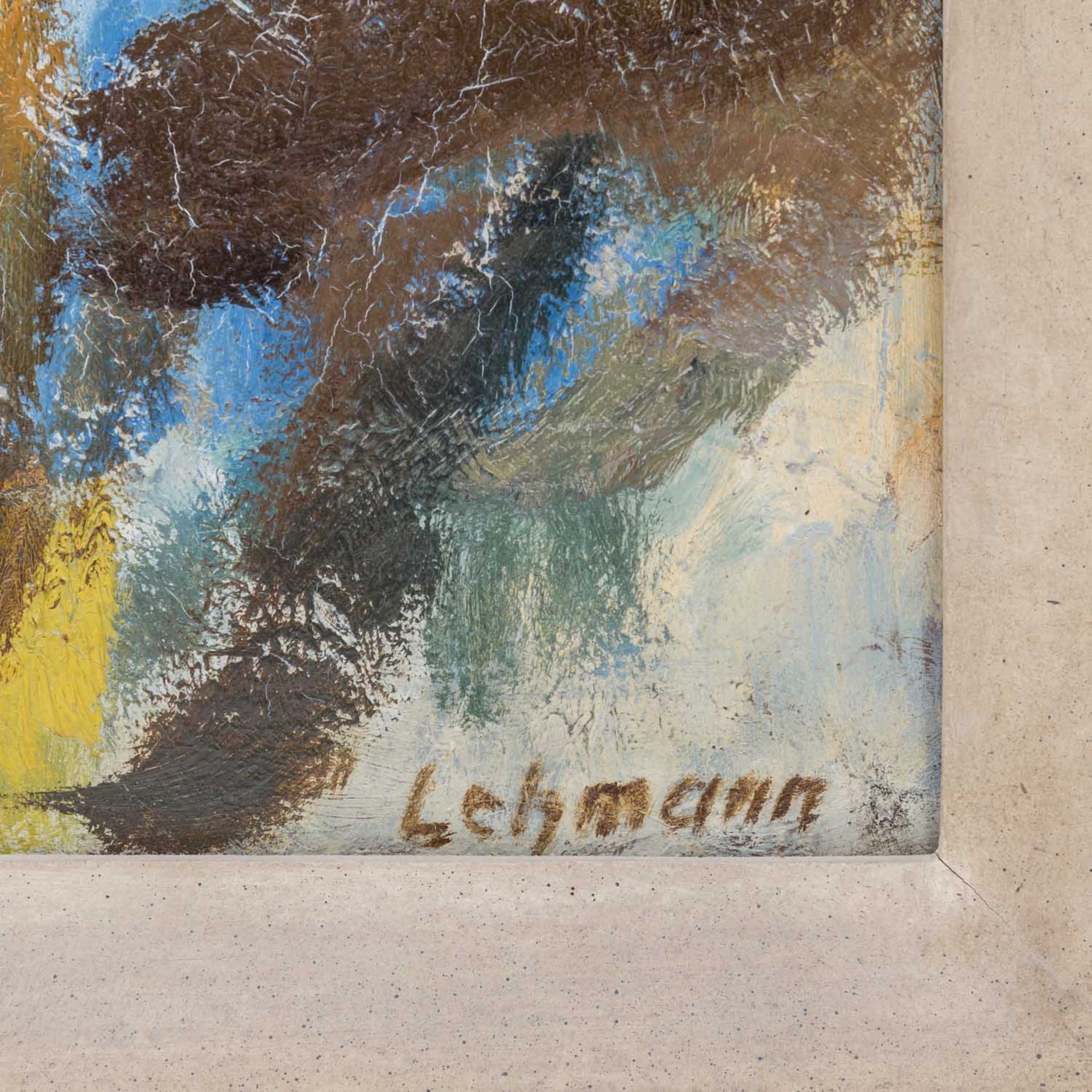 LEHMANN, ALFRED (1899-1979), "Figuren", 1958, - Bild 3 aus 4