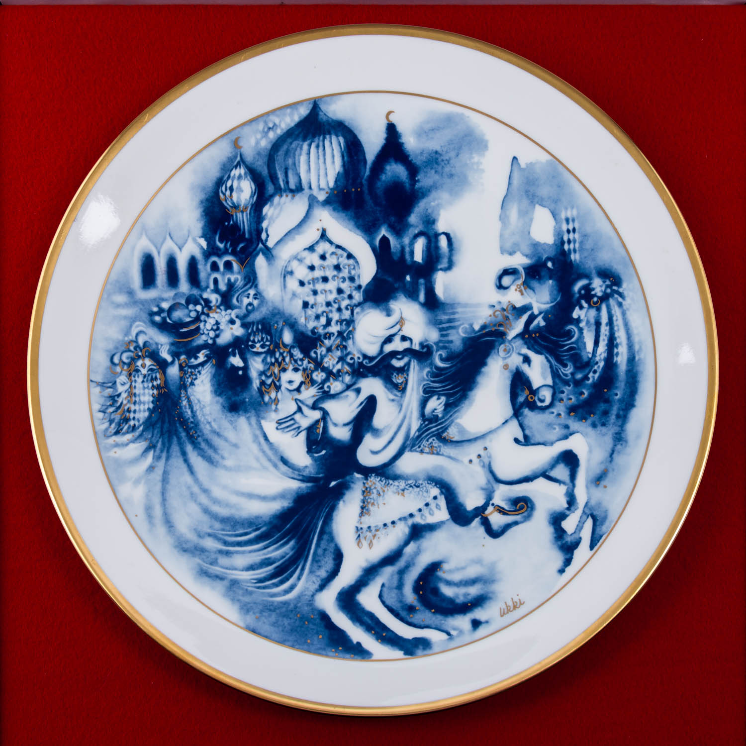 MEISSEN, vier Jahresteller "Märchen aus tausendundeiner Nacht", 1981-1984 - Image 6 of 8