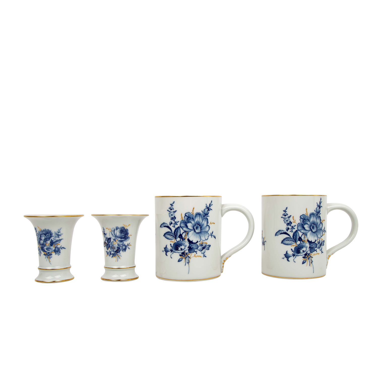 MEISSEN Konvolut 'Blaue Blume', 1. und 2. Wahl, 20. Jh.: - Image 2 of 7