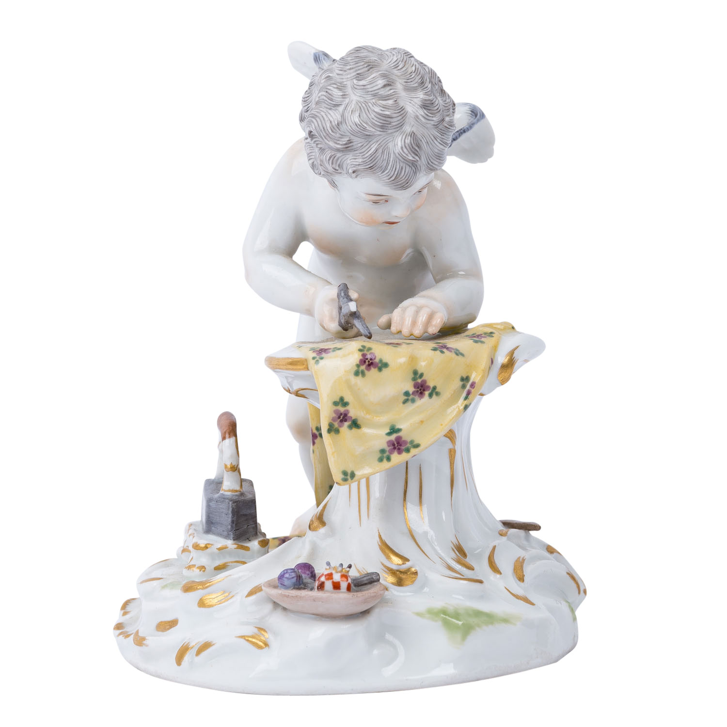 MEISSEN „Amor als Schneider“, nach 1860,  - Bild 2 aus 8