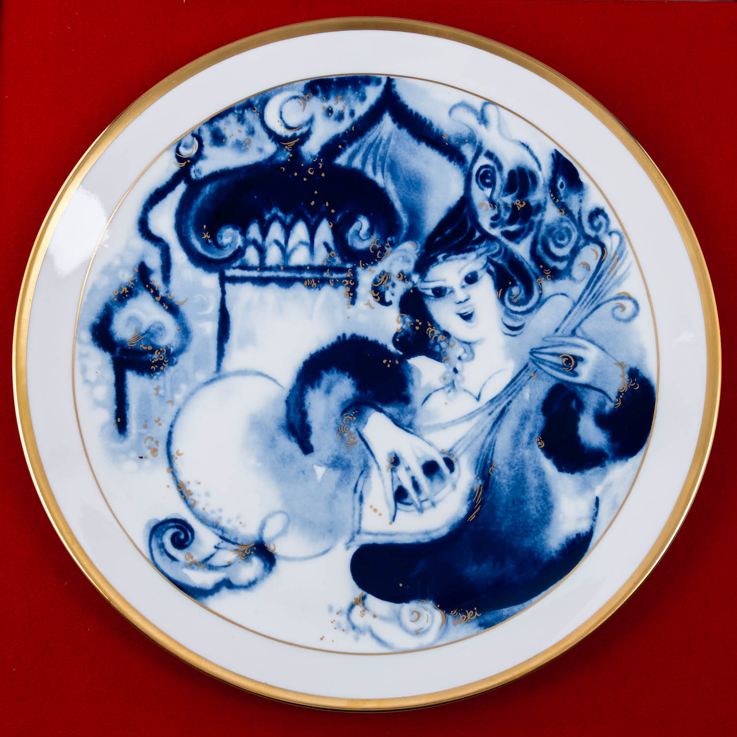 MEISSEN, vier Jahresteller "Märchen aus tausendundeiner Nacht", 1981-1984 - Image 7 of 8