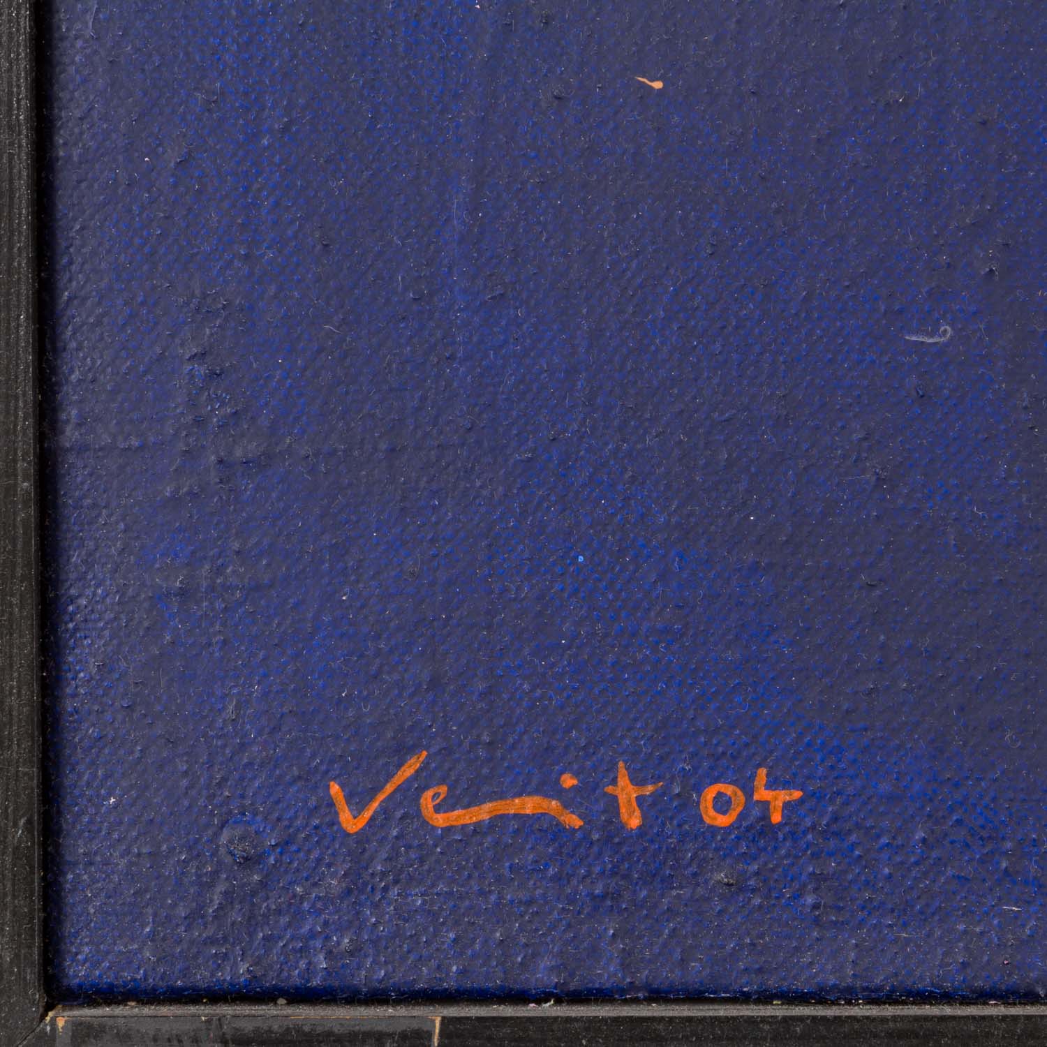 HELLER, VEIT (1961), "Komposition mit Blau", 2004, - Image 3 of 4