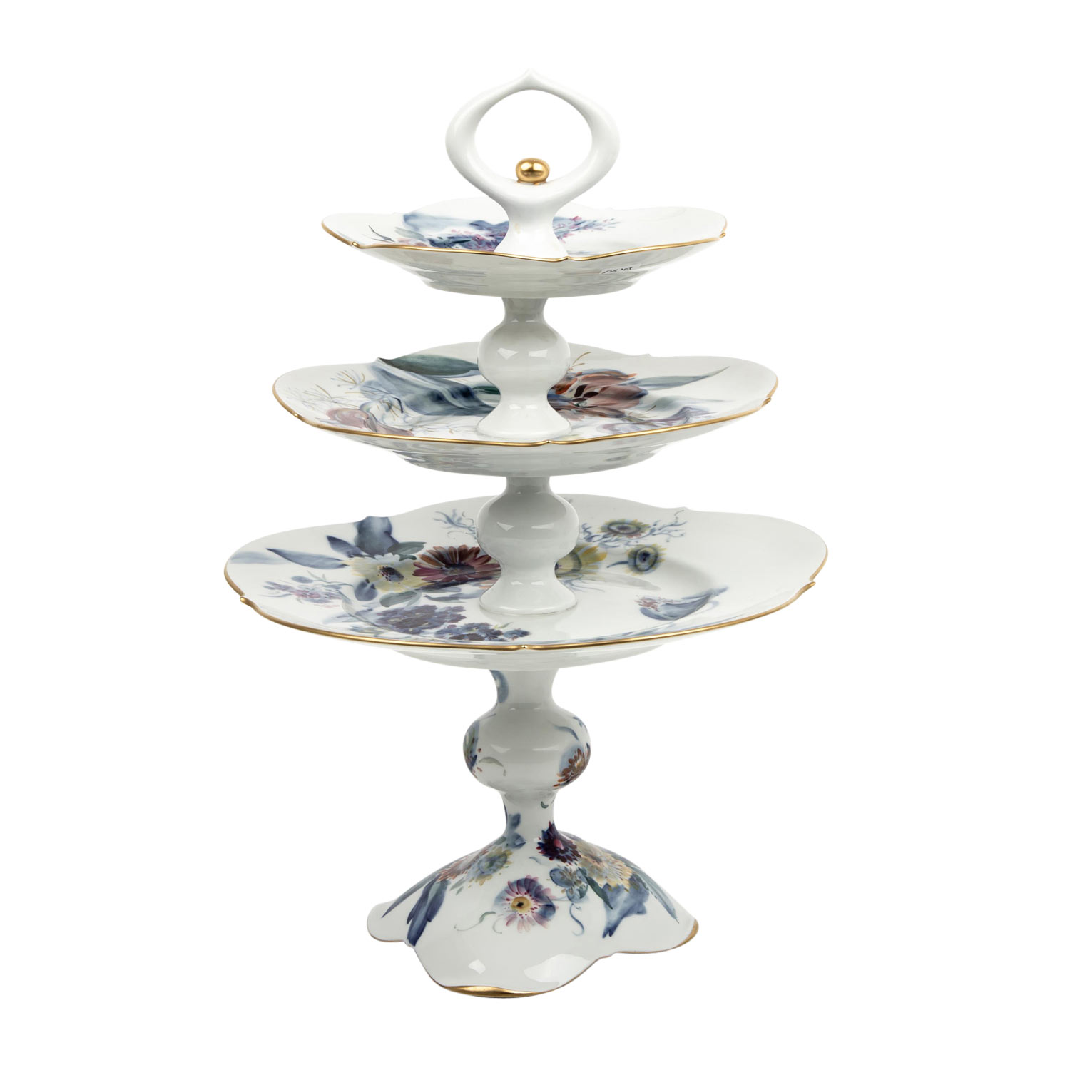 MEISSEN Etagere 'Großer Ausschnitt', 1. Wahl, - Image 3 of 6