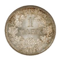 Deutsches Kaiserreich - 1 Mark 1875/G (Karlsruhe),