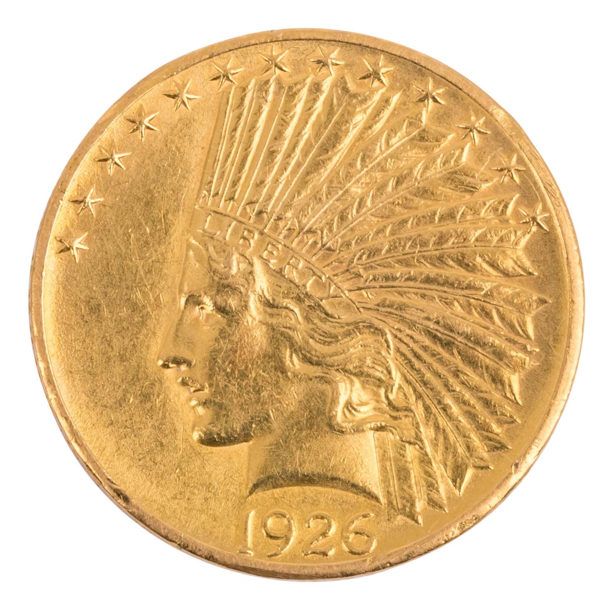 USA/GOLD - 10 Dollars 1926 - Bild 2 aus 2