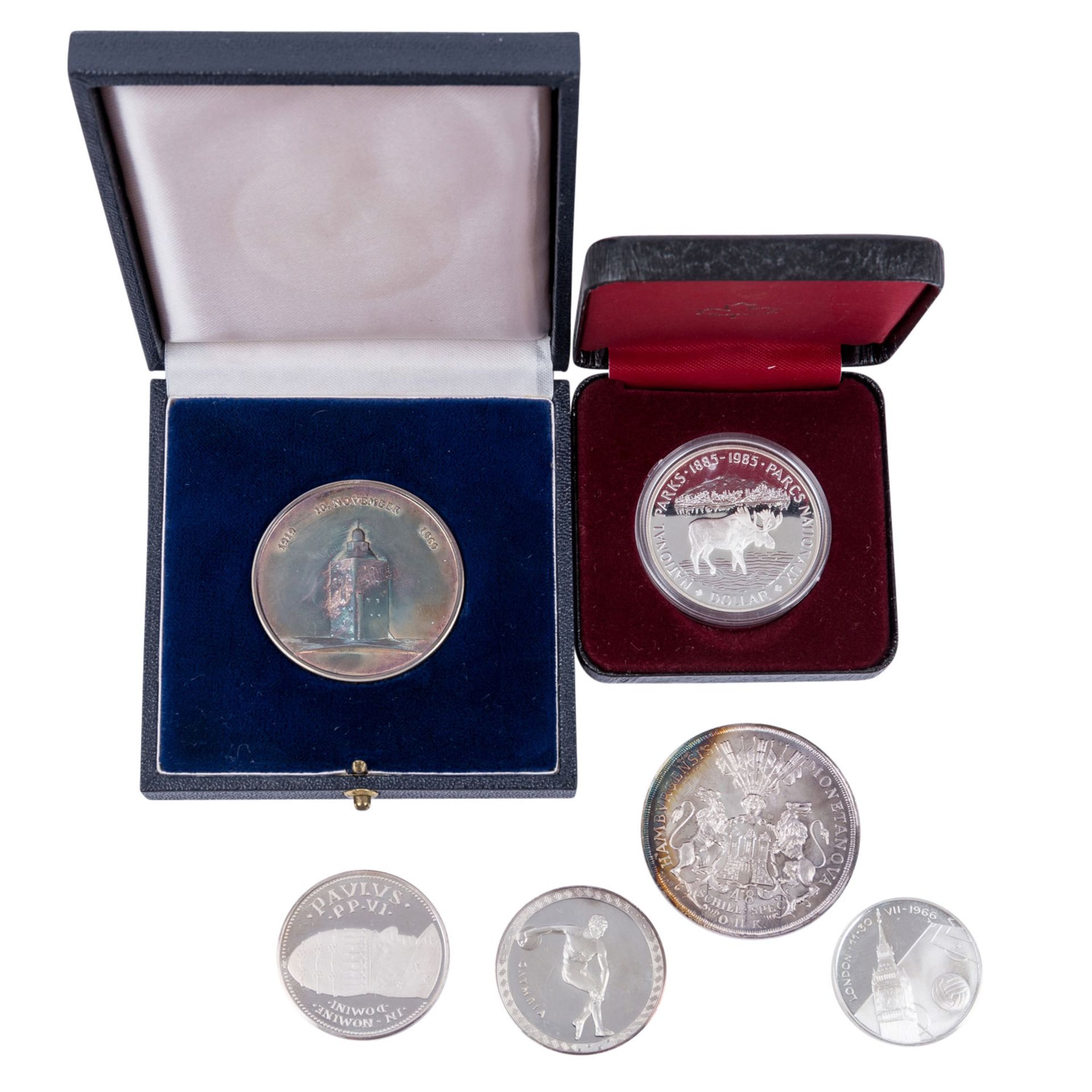 ALLE WELT-Sammlung mit ca. 88x Münzen und Medaillen - Image 4 of 4