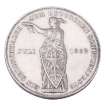 Altdeutsche Staaten - Freie Stadt Frankfurt, Vereinstaler 1862