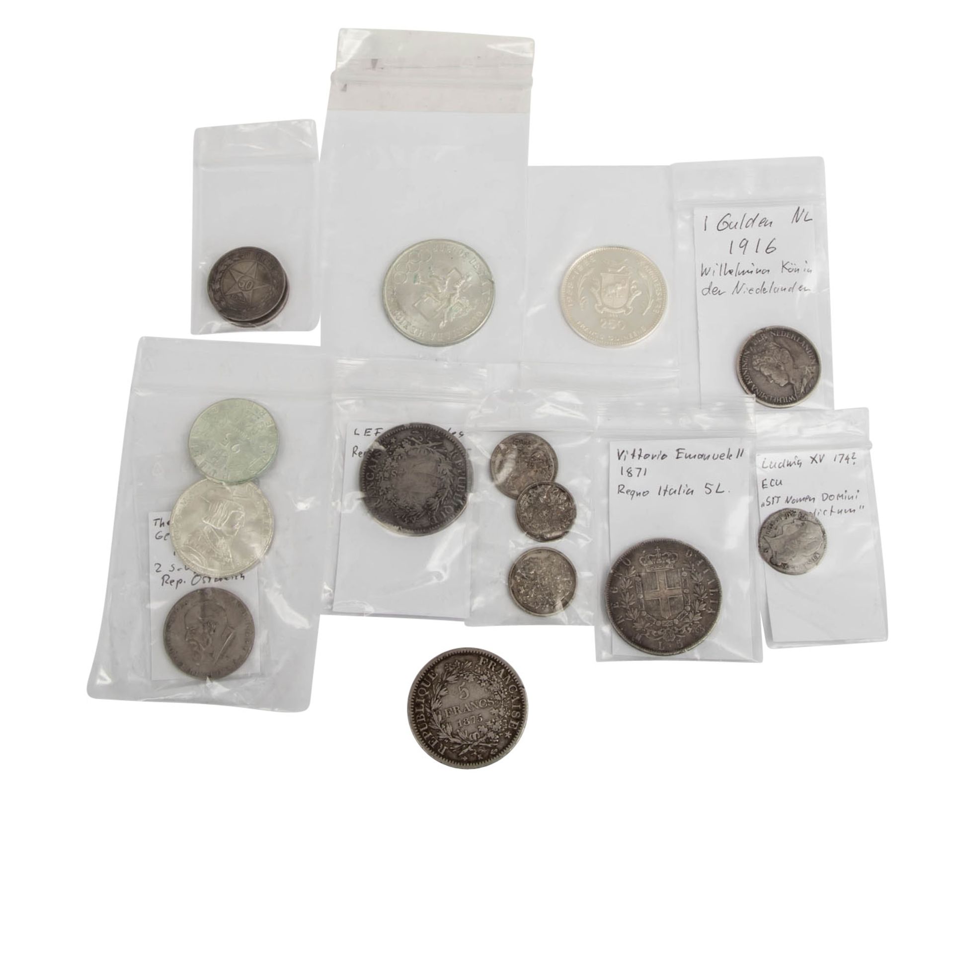 Gemischtes Silber-Konvolut mit vielen Münzen des Dritten Reichs. Ca. 120 Stück. - Bild 4 aus 5