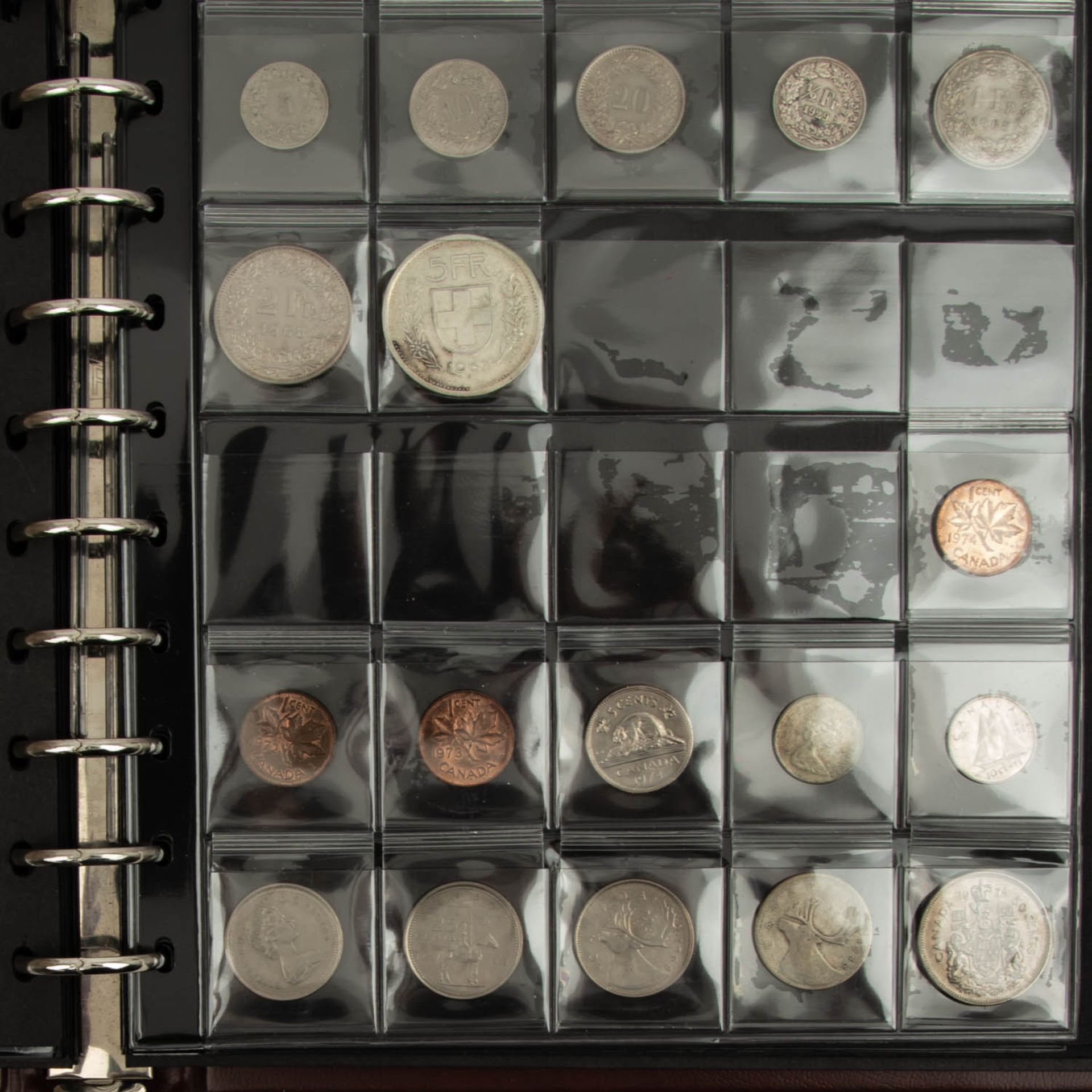 Gemischter Tütenposten mit Münzen u.a. aus Kanada, Österreich, etc. - Bild 4 aus 5