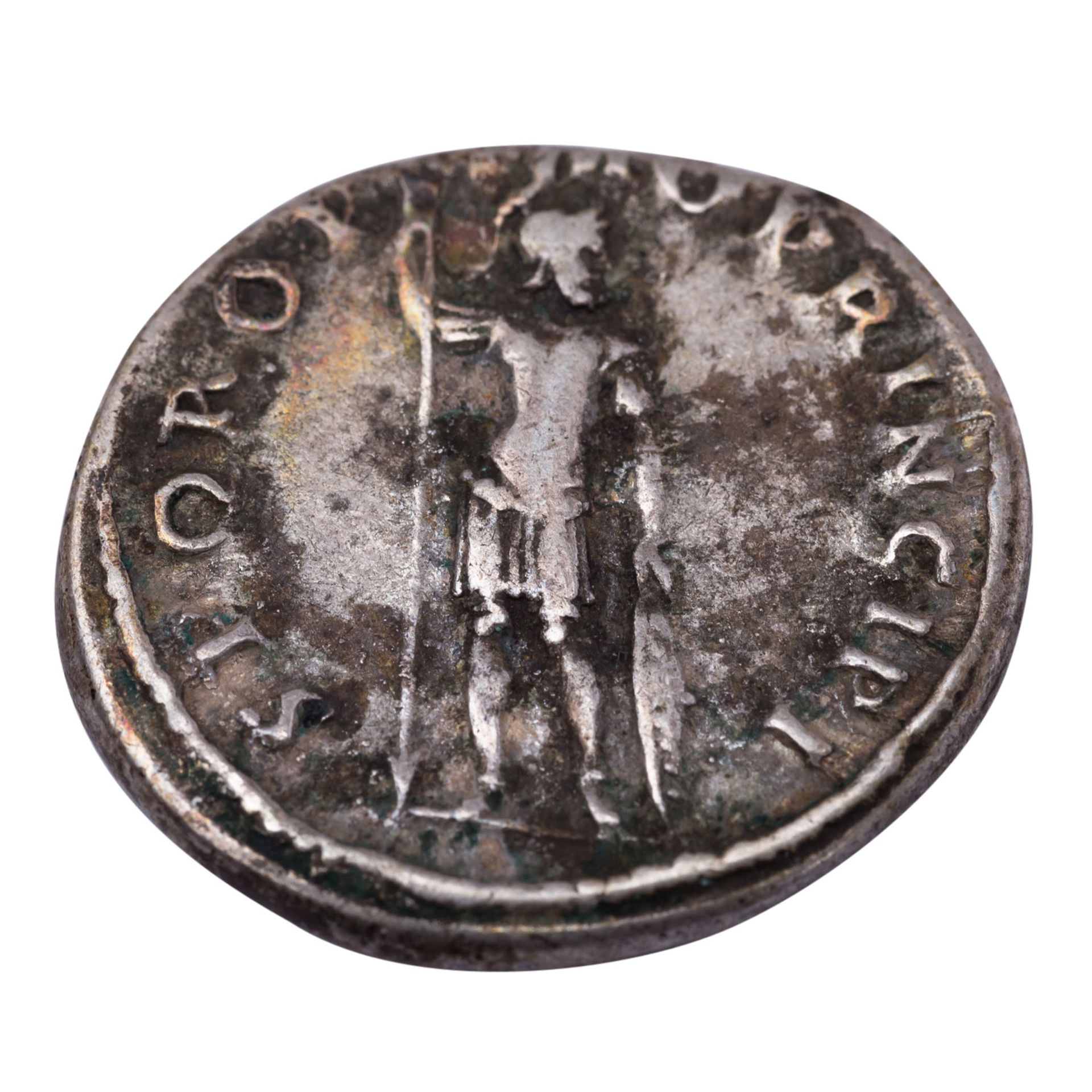 Römisches Kaiserreich - Denar 1./2.Jh.n.Chr, Kaiser Traian, - Image 2 of 2