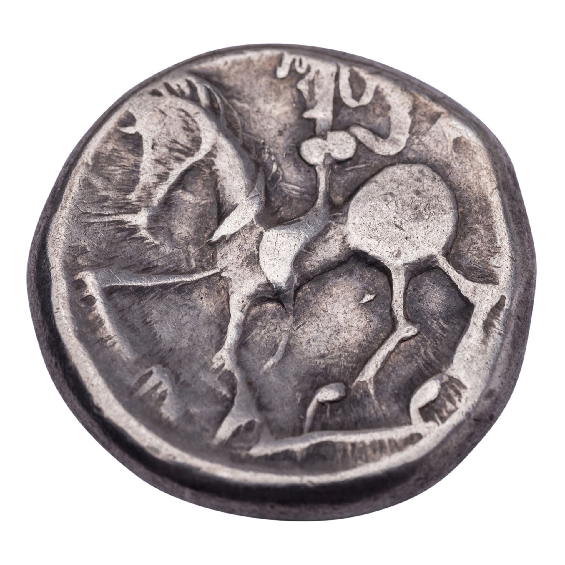 Kelten/Silber - Tetradrachme 3-1.Jh.v.Chr., - Image 2 of 2