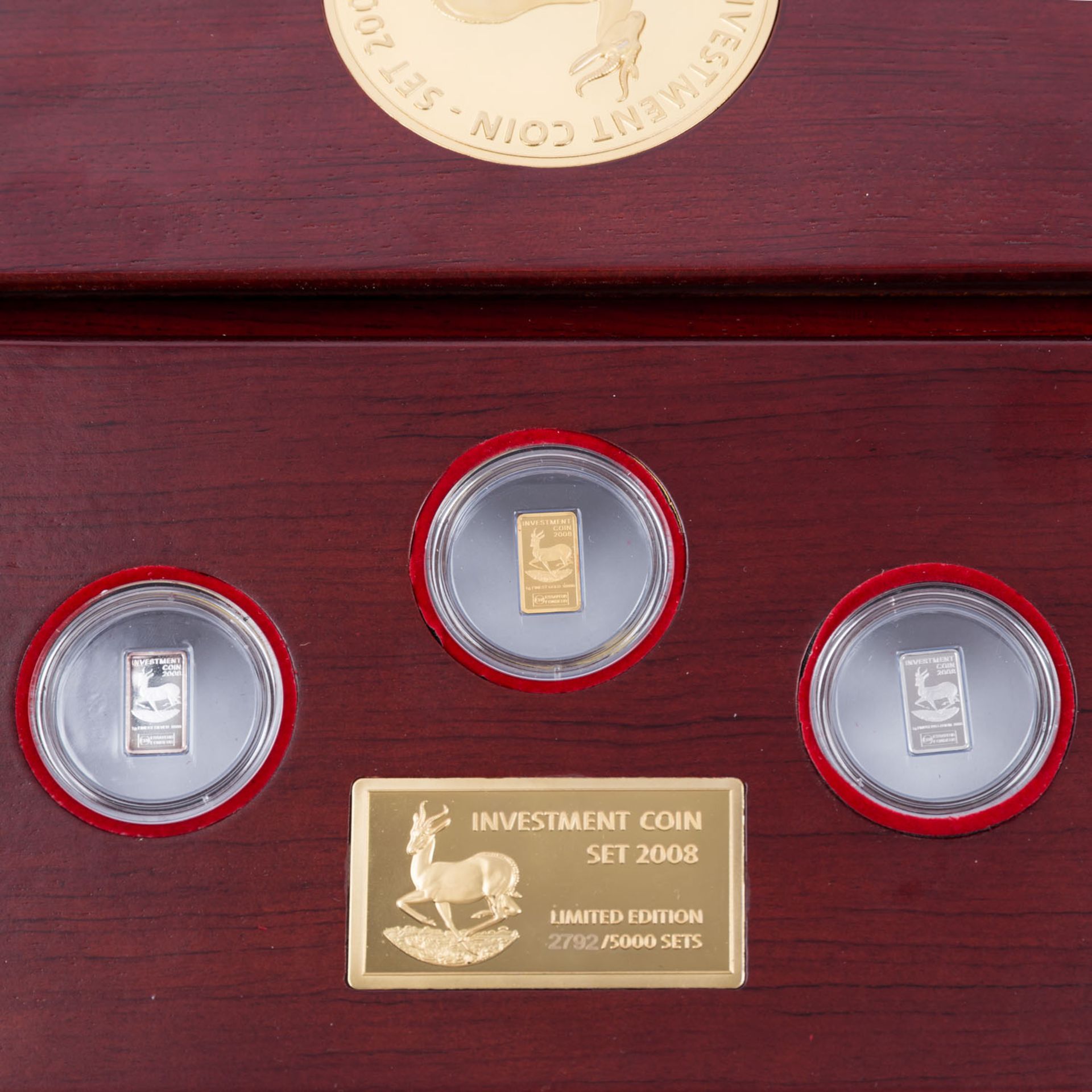 Investment Coin Set 2008 - Premium Kollection - Silber, Gold & Palladium