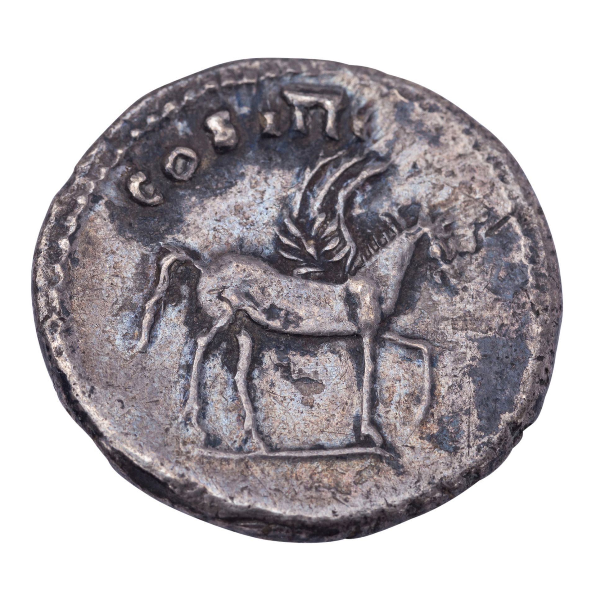 Röm. Kaiserreich - Denar 1.Jh.n.Chr., Domitian, - Image 2 of 2