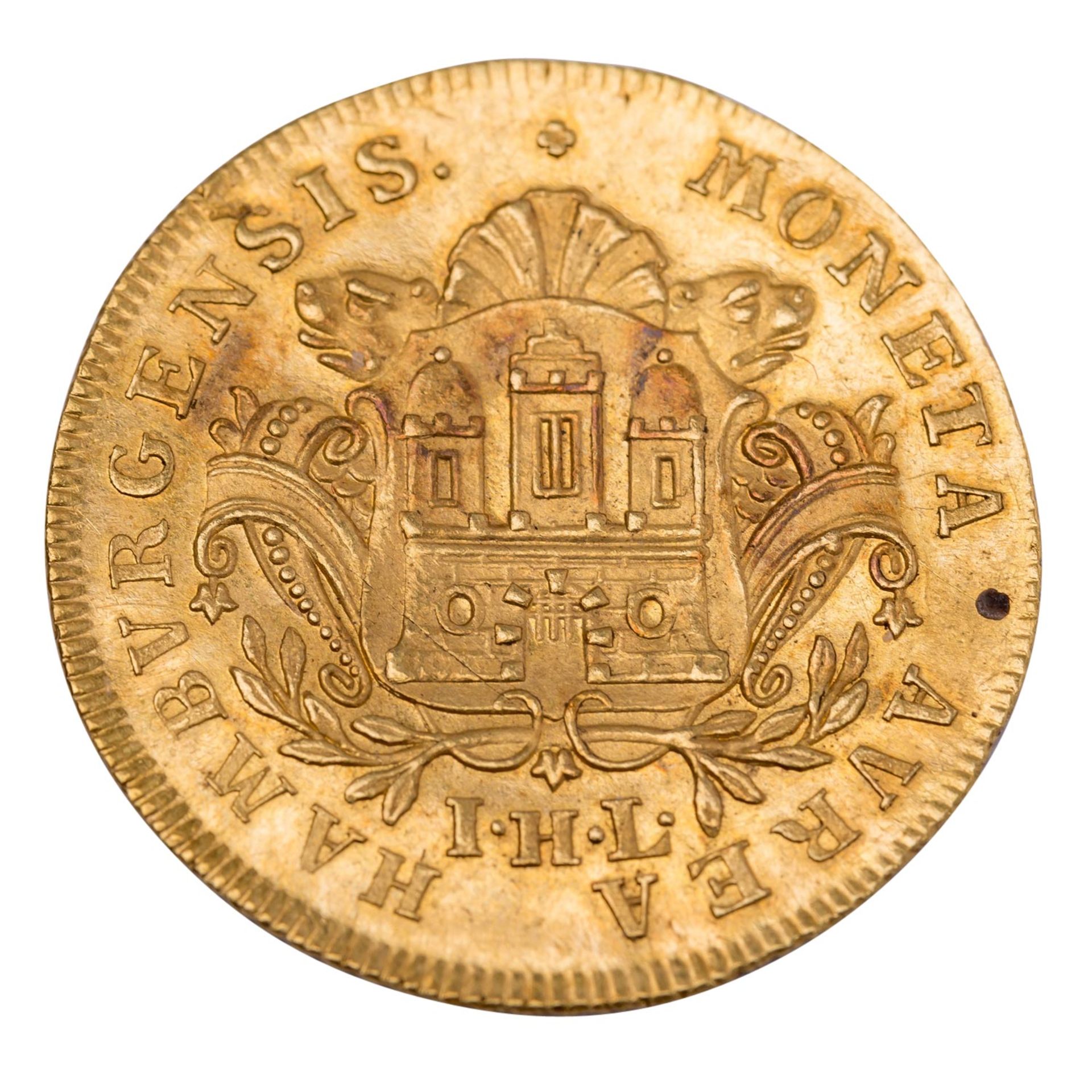 Stadt Hamburg /GOLD - 1 Dukat 1750 