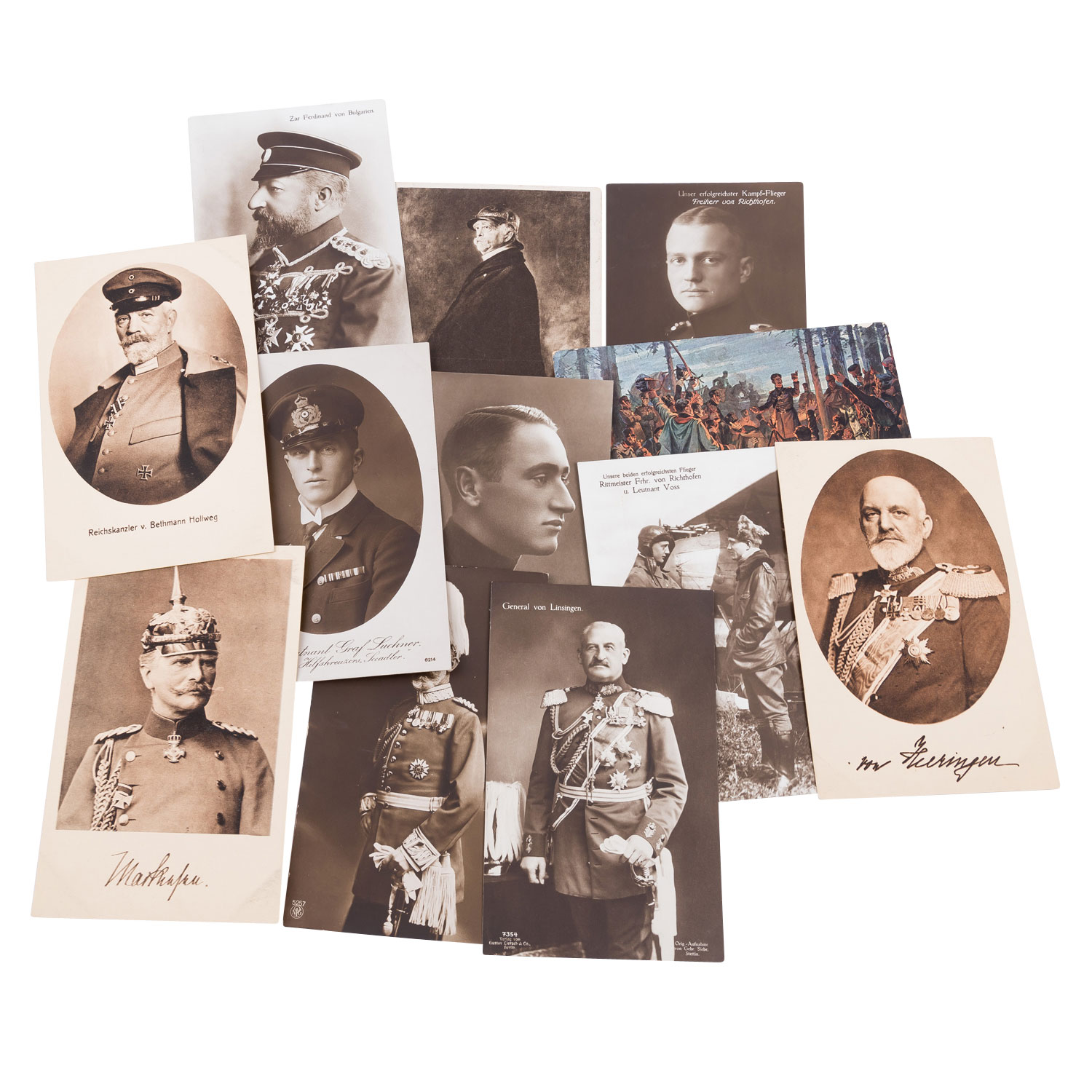 Deutsches Kaiserreich – Konvolut an Fotodrucken und Postkarten von Adelshäusern, - Image 2 of 5