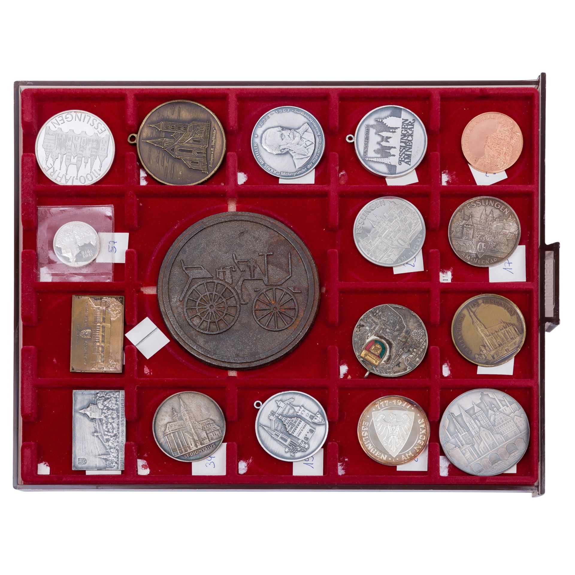 Esslingen - Spannende Großsammlung von Münzen, Medaillen, Plaketten und weiteres über die Stadtgesch - Image 4 of 7