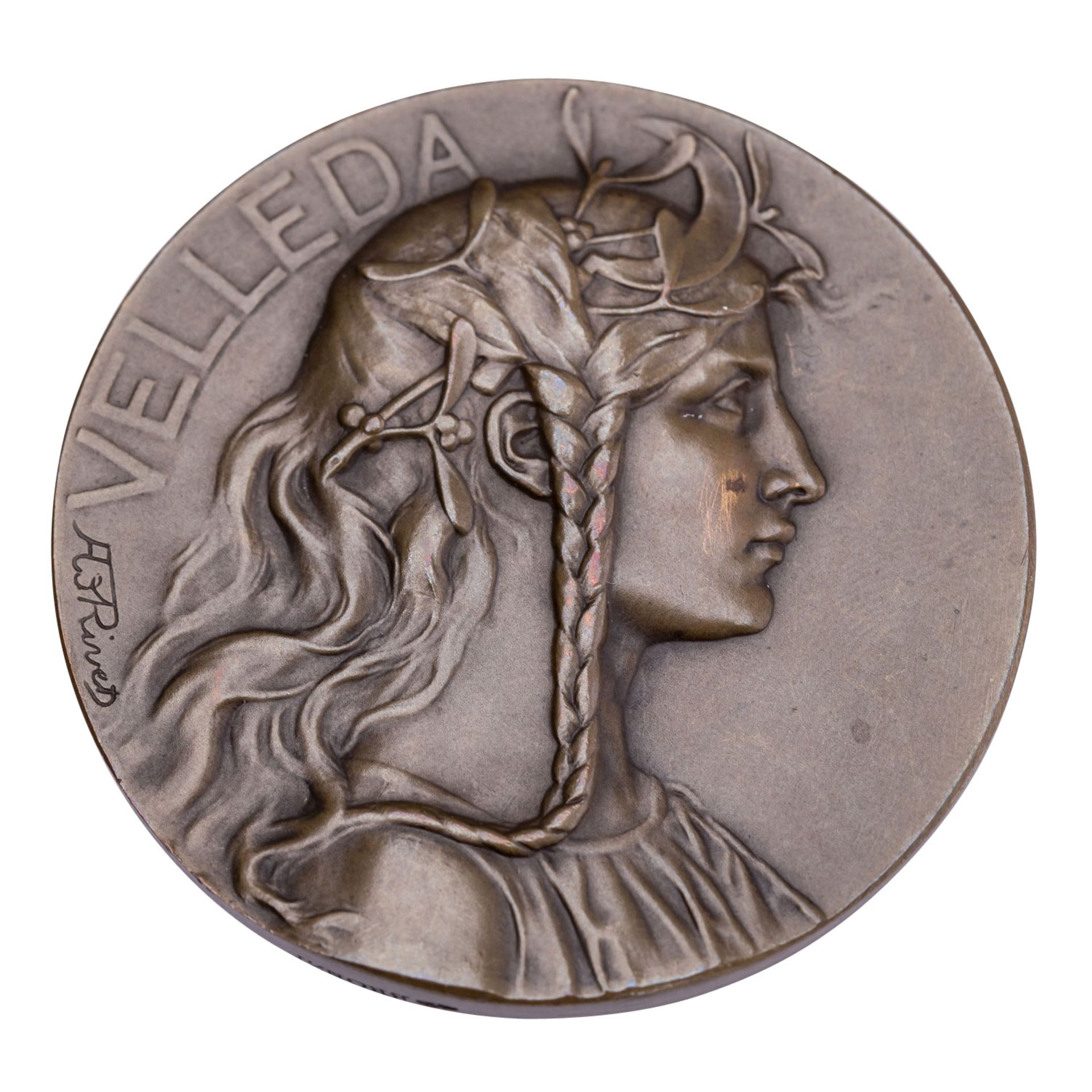 Frankreich - Bronzemedaille o.J., Rivet, Adolphe (1855-1925), - Bild 2 aus 2