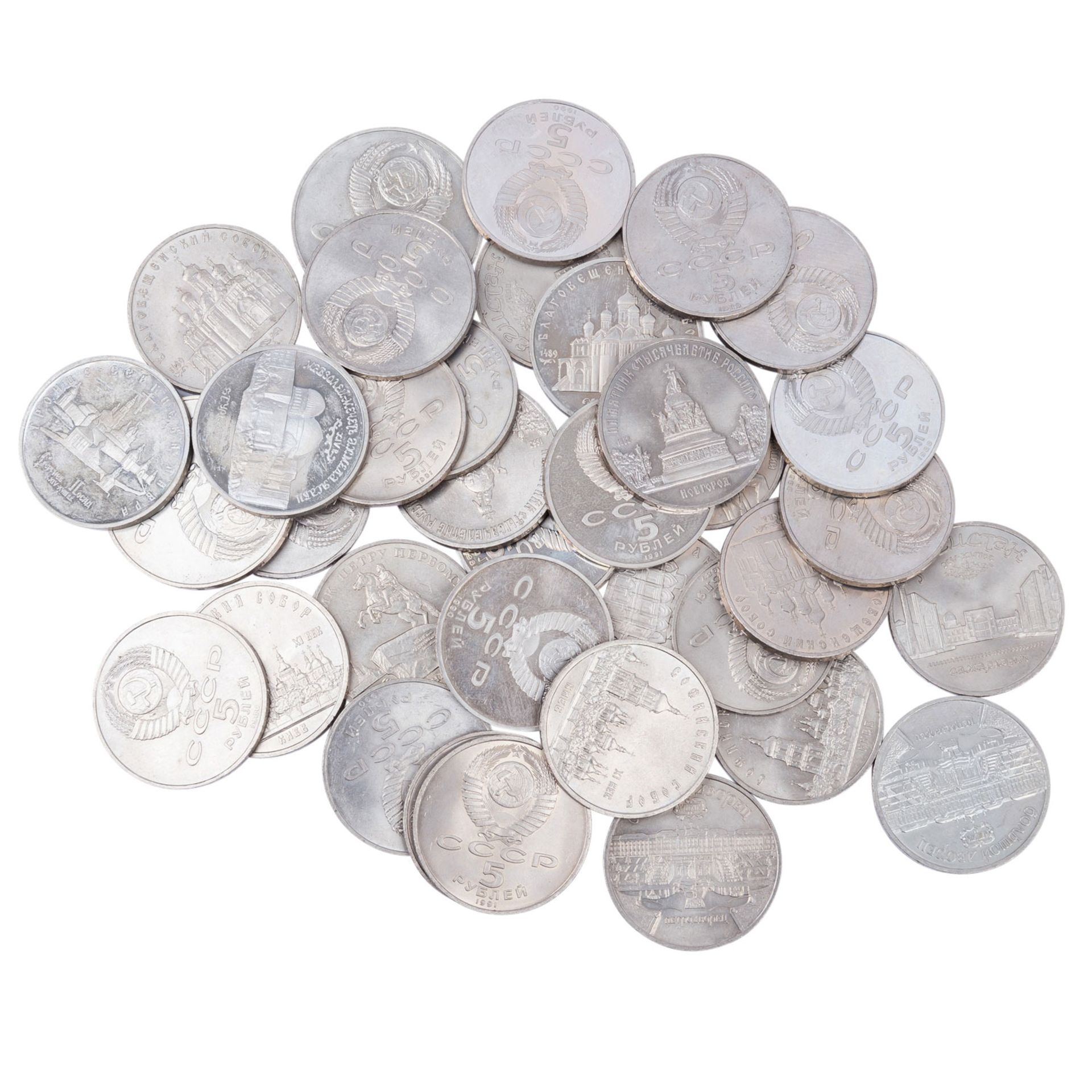 Russland - Knapp 800 Münzen, darunter ca. 30 Silberlinge,  - Bild 2 aus 9