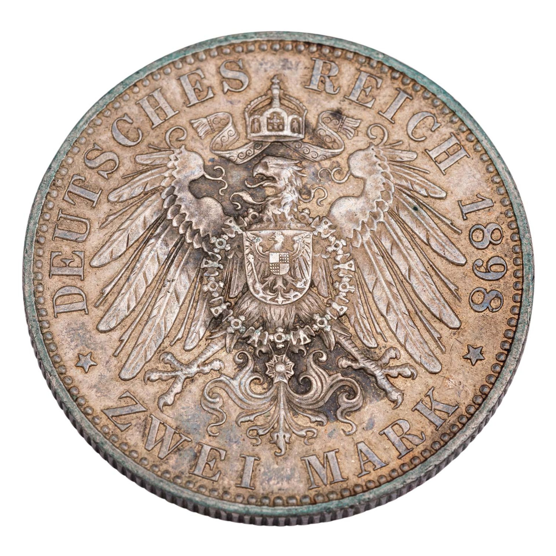 Fürstentum Schwarzburg-Rudolstadt - 2 Mark 1898/A,