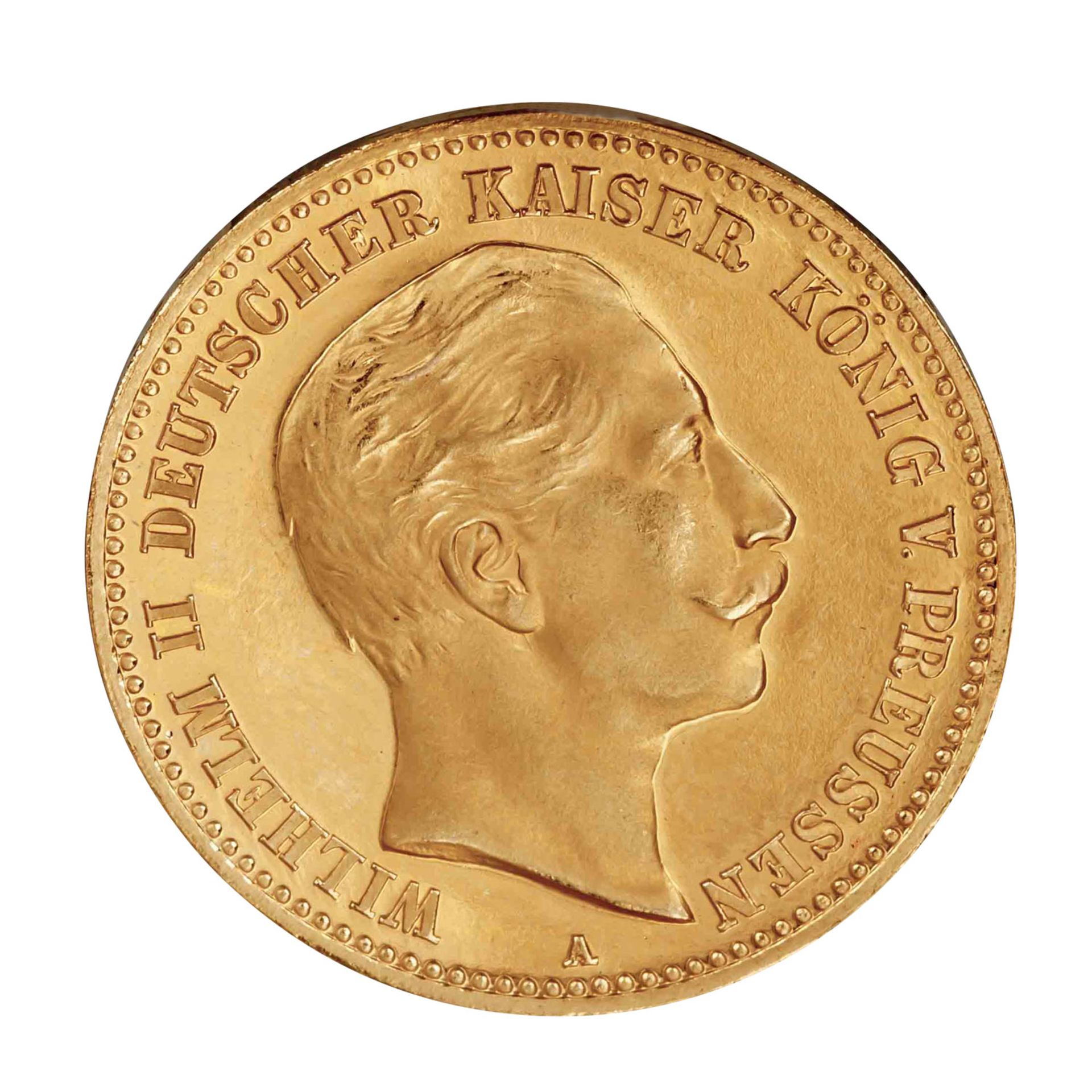 Königreich Preussen/Gold - 10 Mark 1911/A, Kaiser Wilhelm II. (1888-1918), - Image 2 of 2