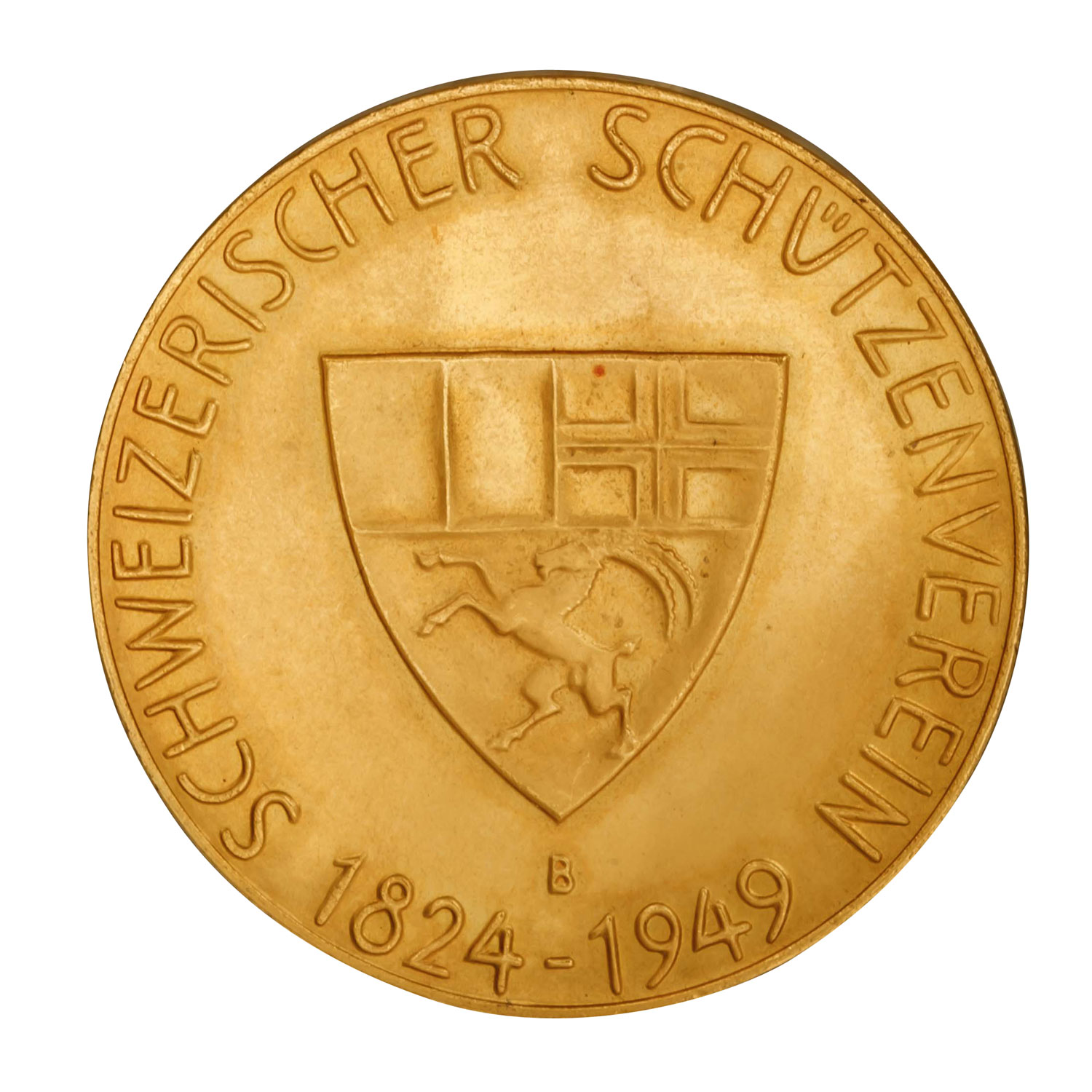 Schweiz - Schützentaler (Medaille) 1949, Eidgenössisches Schützenfest Graubünden, - Image 2 of 2