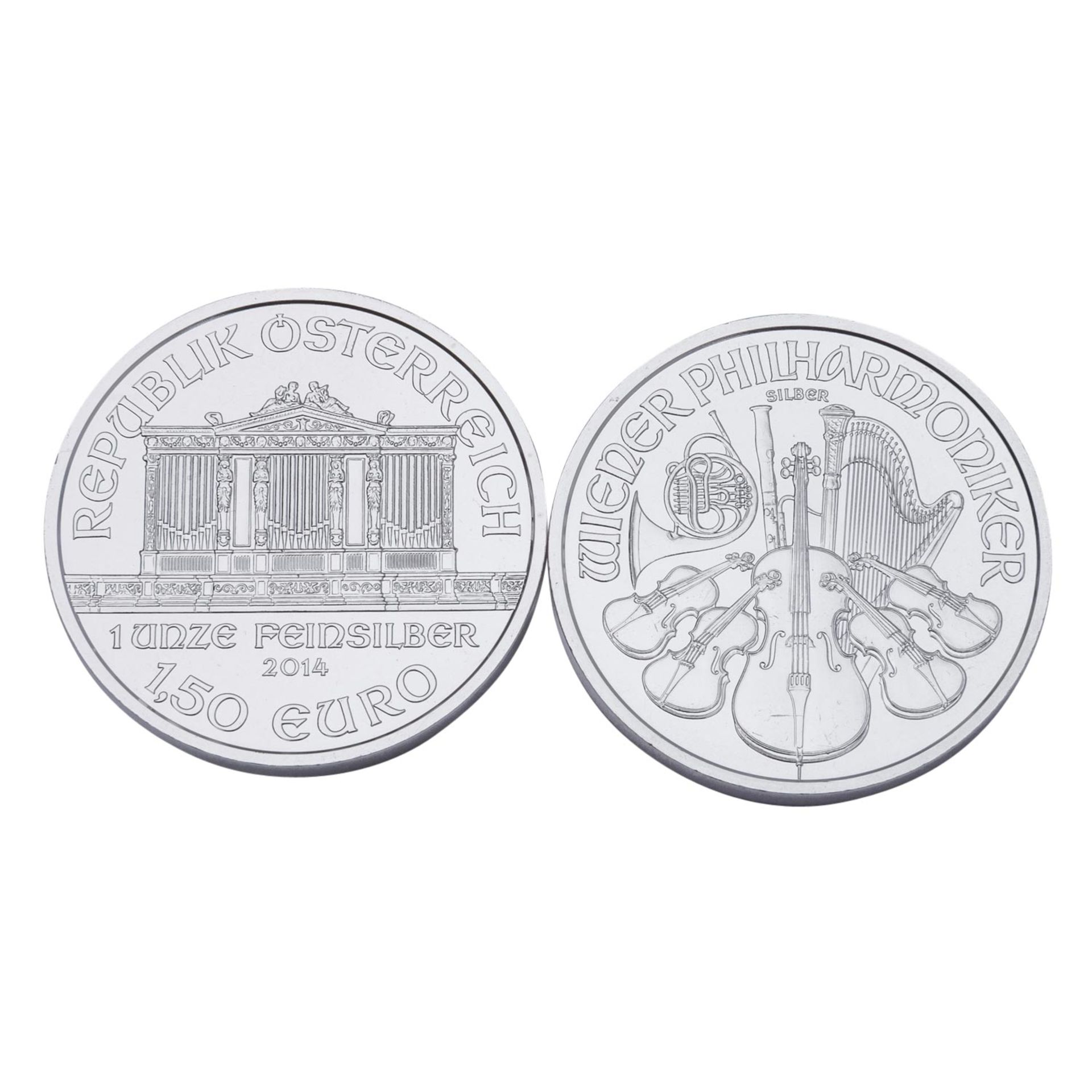 Investorenlot, 120 x 1 Unze, 1,5 Euro Österreich,  - Bild 2 aus 2