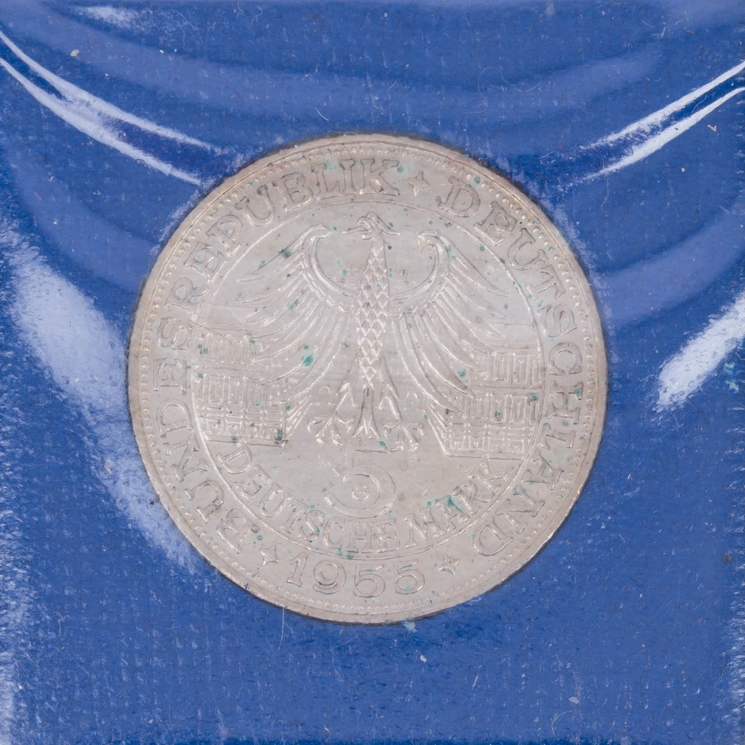 BRD - 7 x aus den Top 5, 5 DM Münzen, - Image 5 of 5