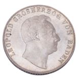 Baden - Doppelgulden 1850, Grossherzog Leopold,