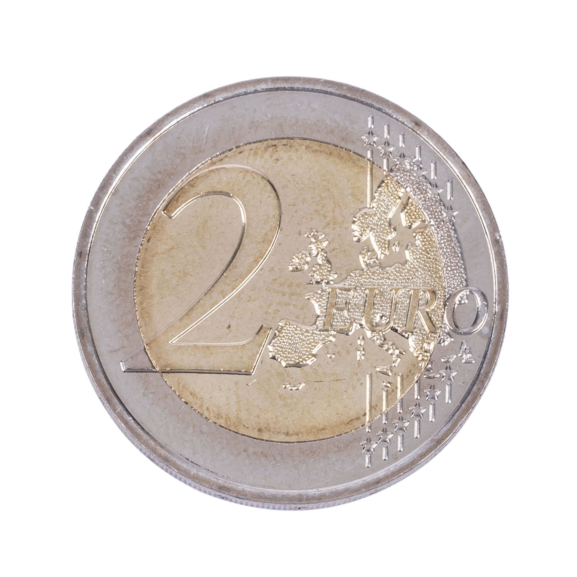 Monaco - 2 Euro Gedenkmünze 'Grace Kelly' 2007 stgl. - Image 2 of 3