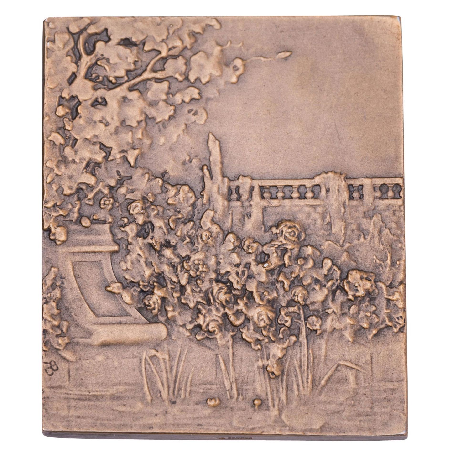 Frankreich - Bronzeplakette o.J. (1909), Baudichon, René (1878-1963), - Bild 2 aus 2
