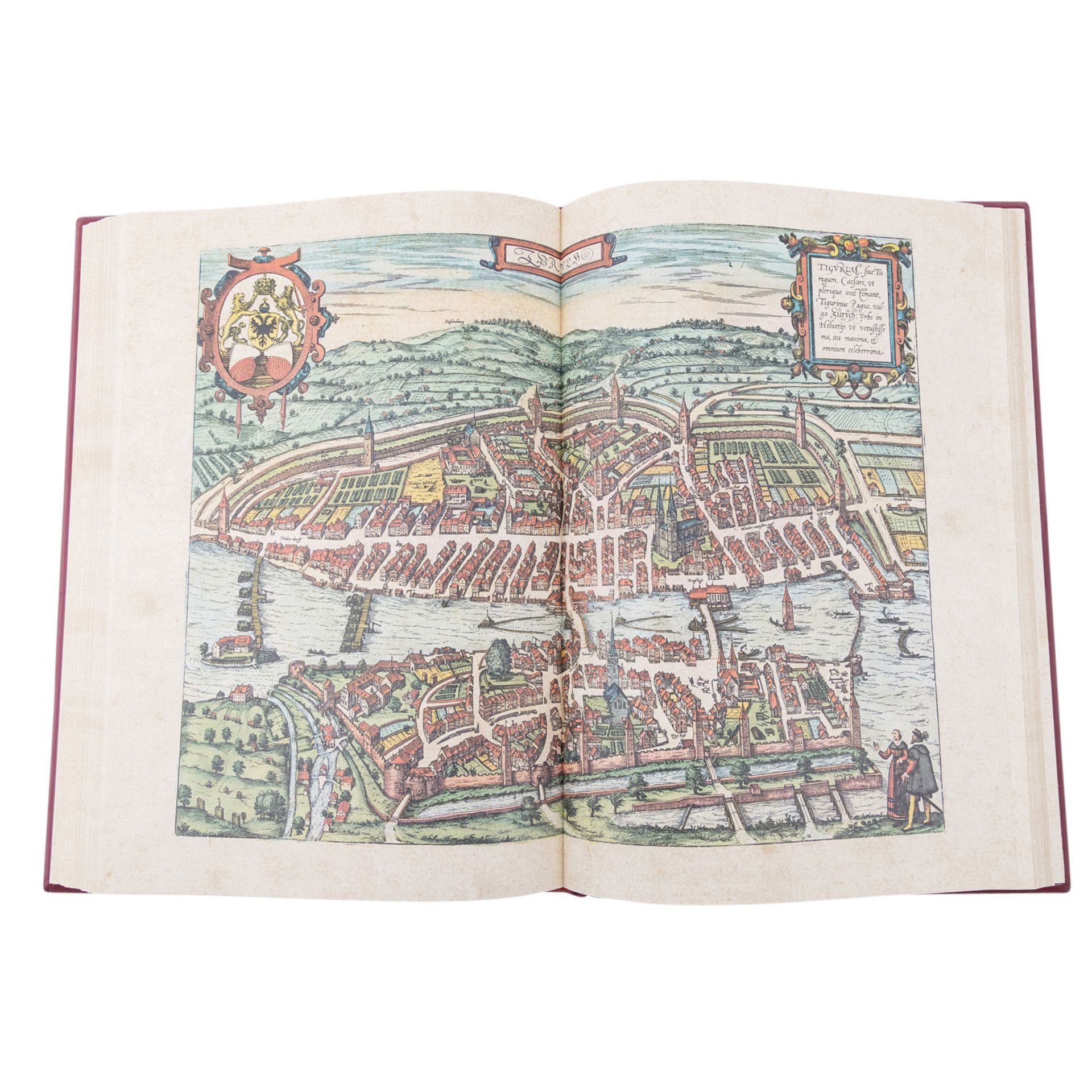 Faksimile "Beschreibung und Contrafactur der vornembster Stät der Welt 1574" - Image 4 of 5