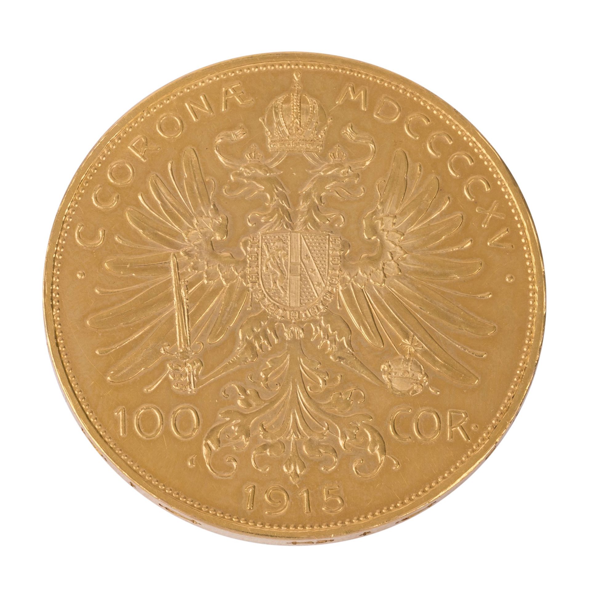 Österreich/GOLD - Franz Joseph I. - Bild 2 aus 2