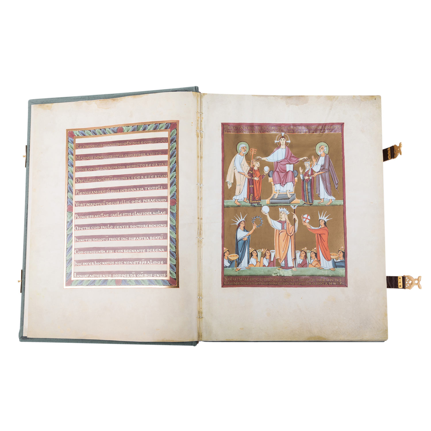 Faksimile "Das Perikopenbuch Heinrich II." - - Image 2 of 5