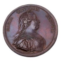 Italien - Bronzemedaille 1770, von Johann M. Krafft (1738-1781), 