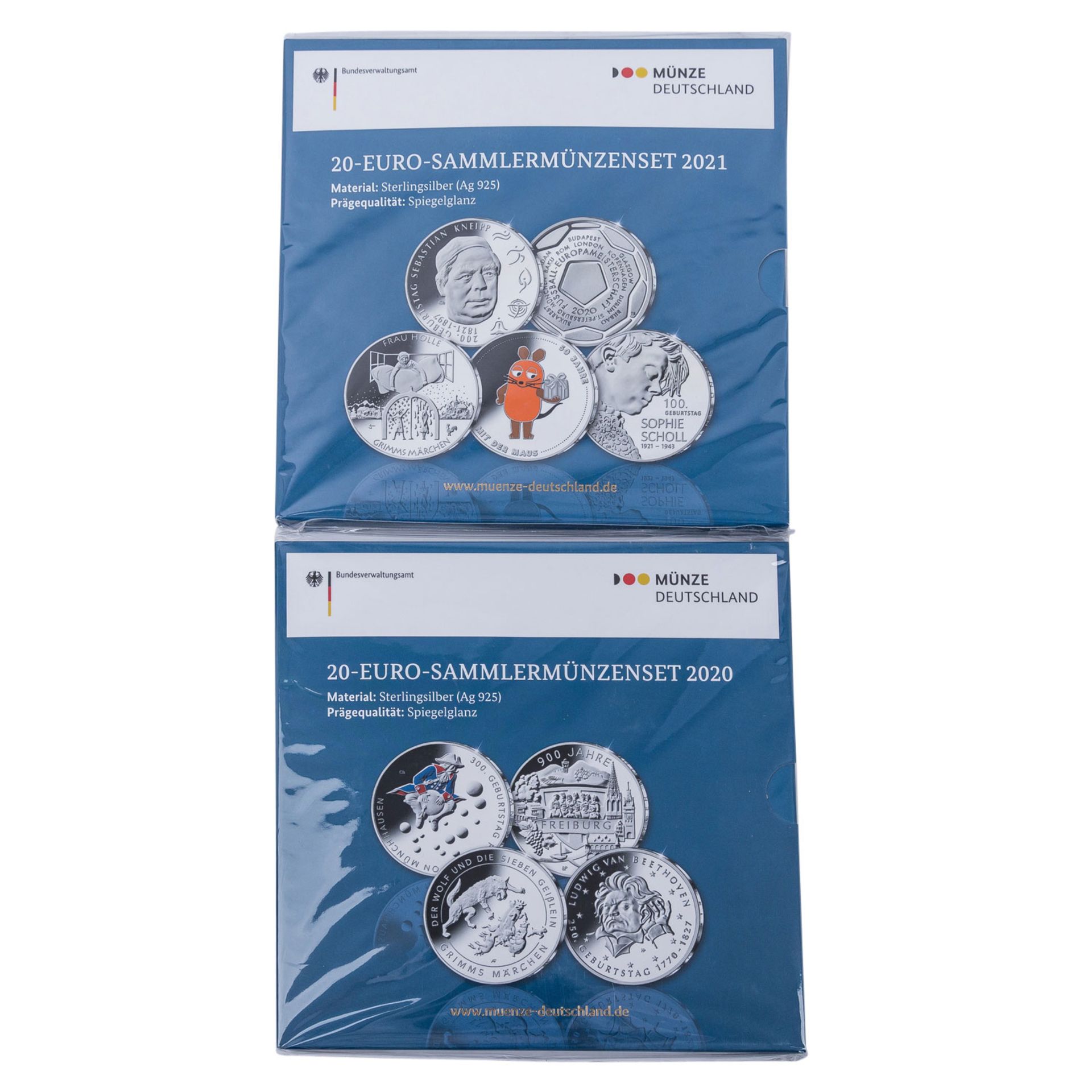 BRD - Sammlermünzensets. 10 Stück. - Bild 3 aus 4