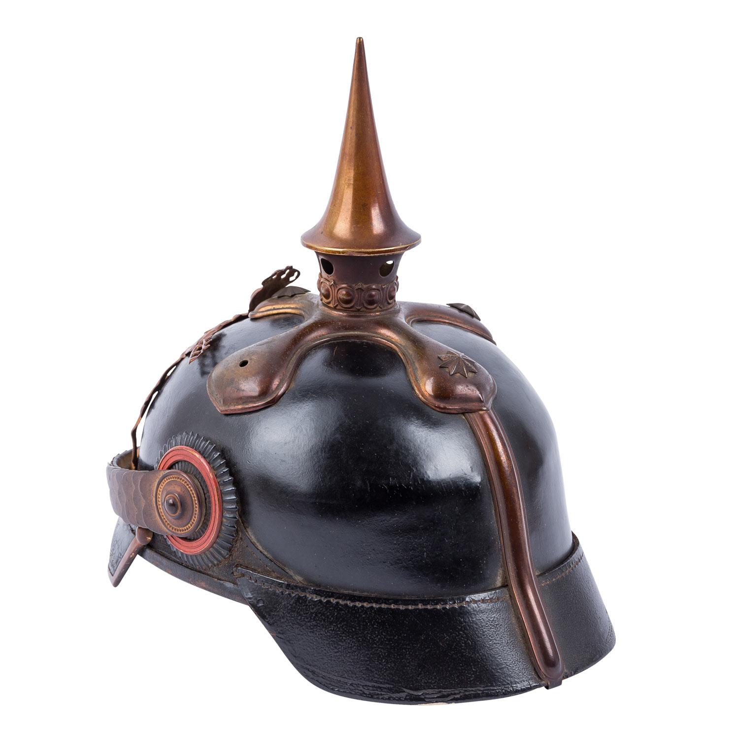 Württemberg - Pickelhaube um 1910 für einen Reserveoffizier,