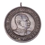 Württemberg - Silberne Prämienmedaille mit Trageöse Anfang 20.Jh.,