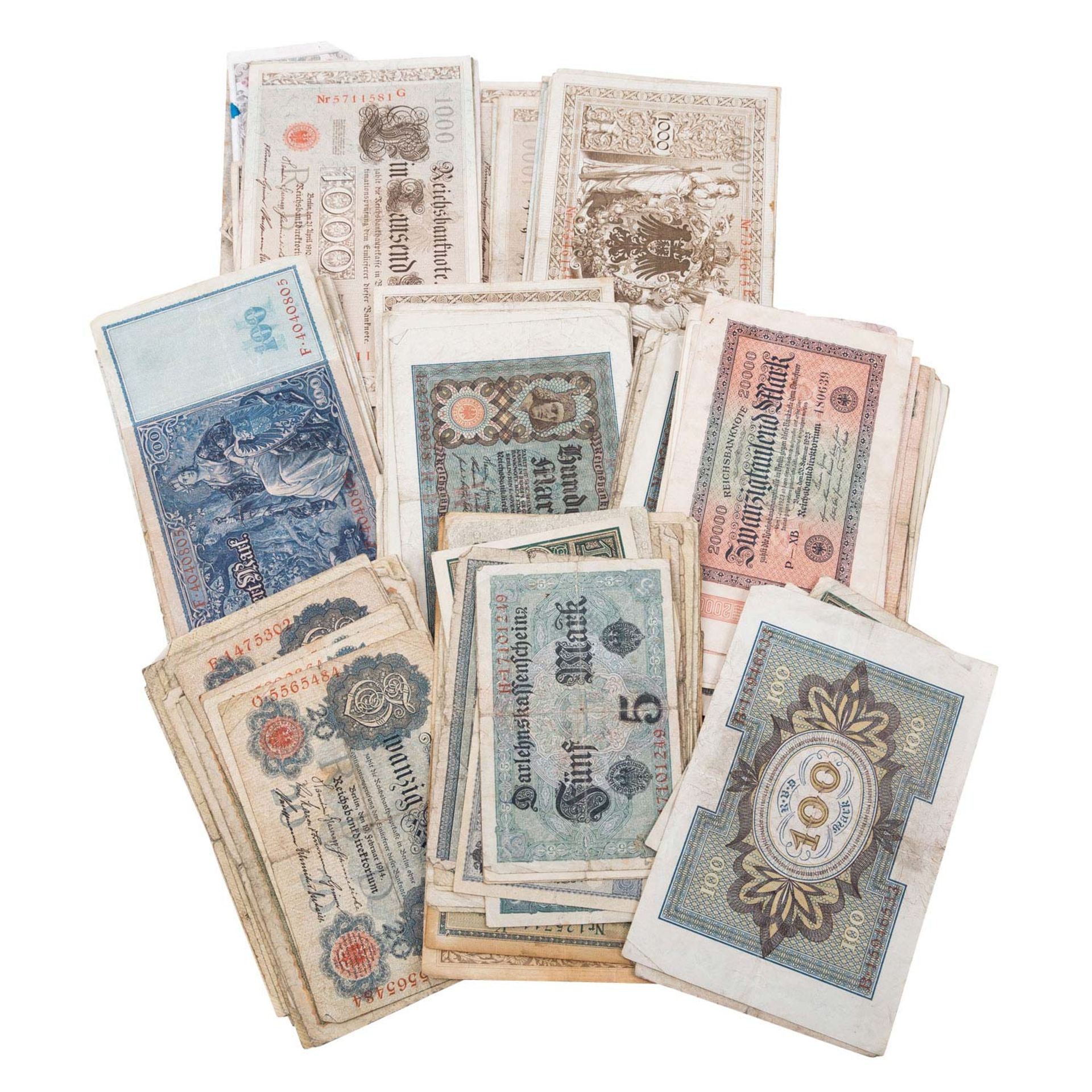 Ca. 200 - 250 Noten, meist Deutsches Reich, etwas  - Bild 4 aus 4