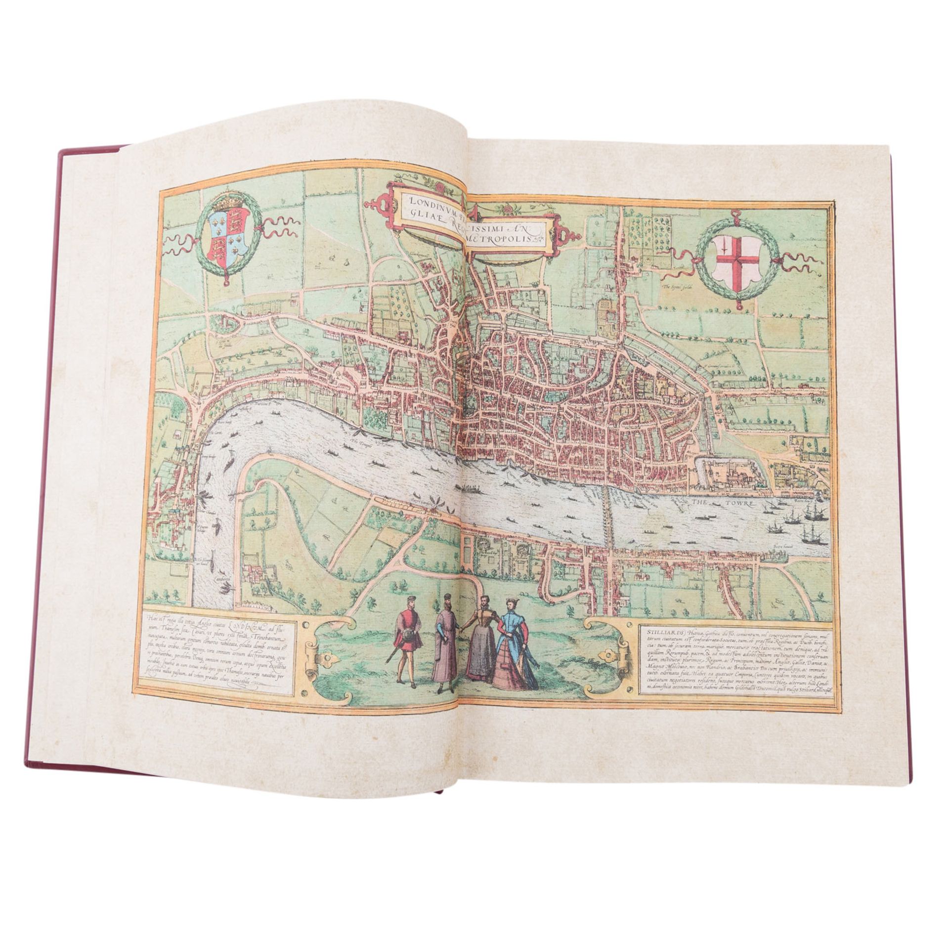 Faksimile "Beschreibung und Contrafactur der vornembster Stät der Welt 1574" - Image 3 of 5