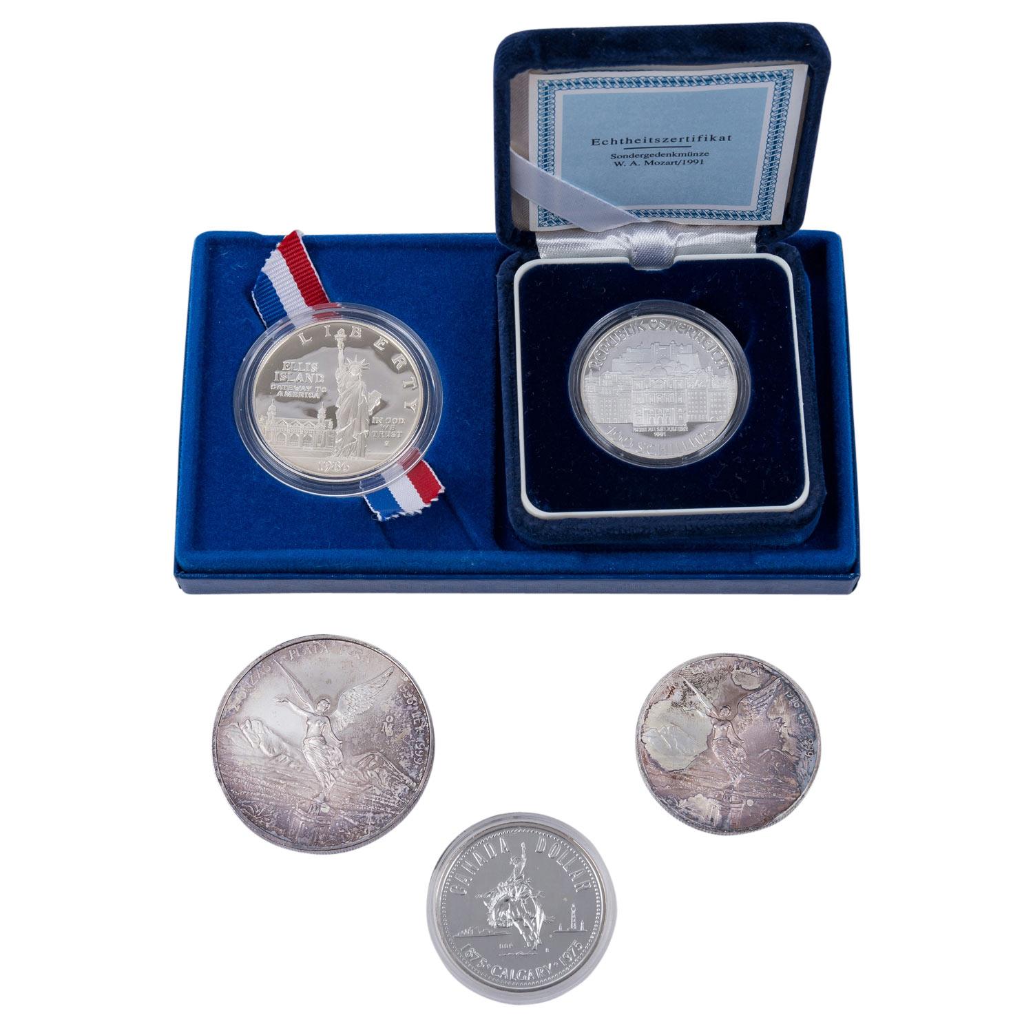 Gemischtes Silber-Konvolut mit Münzen und Medaillen. Ca. 115 Stück. - Image 9 of 9
