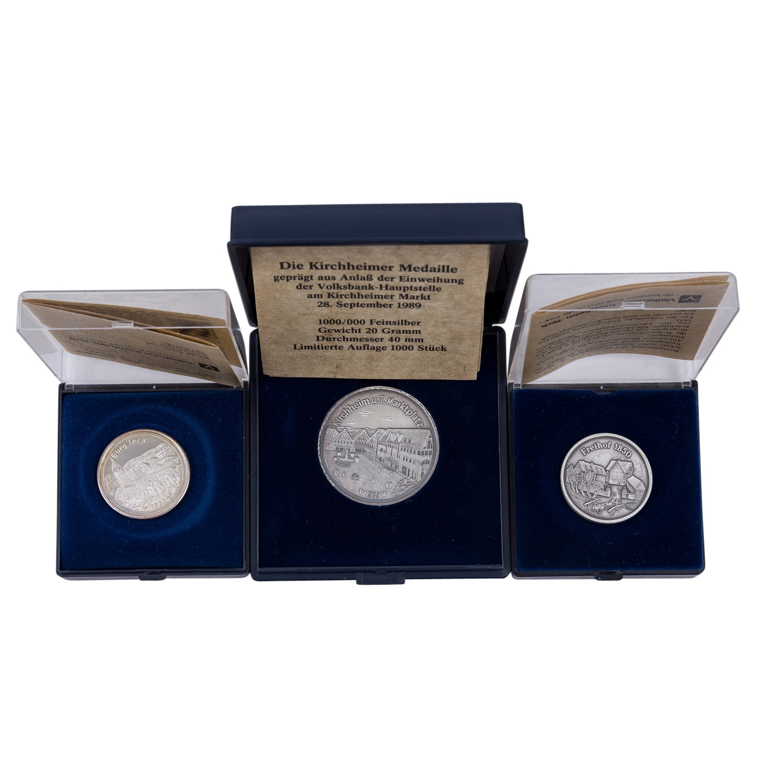 Gemischtes Silber-Konvolut mit Münzen und Medaillen. Ca. 115 Stück. - Image 6 of 9