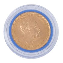 Norwegen /GOLD - Oskar II. 20 Kronen 1876