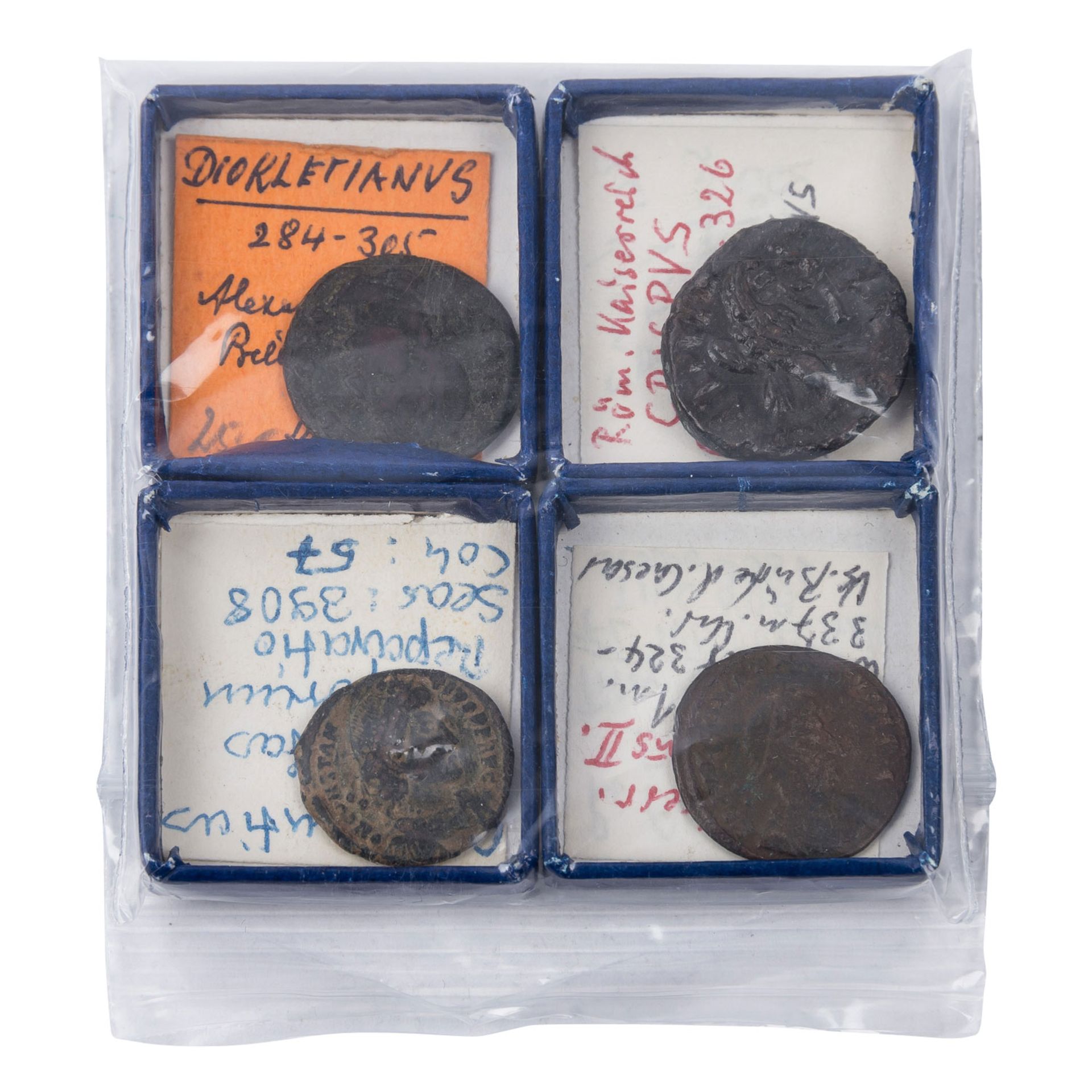 Römische Spätantike 10 Münzen aus dem 4./5.Jh., - Bild 3 aus 3