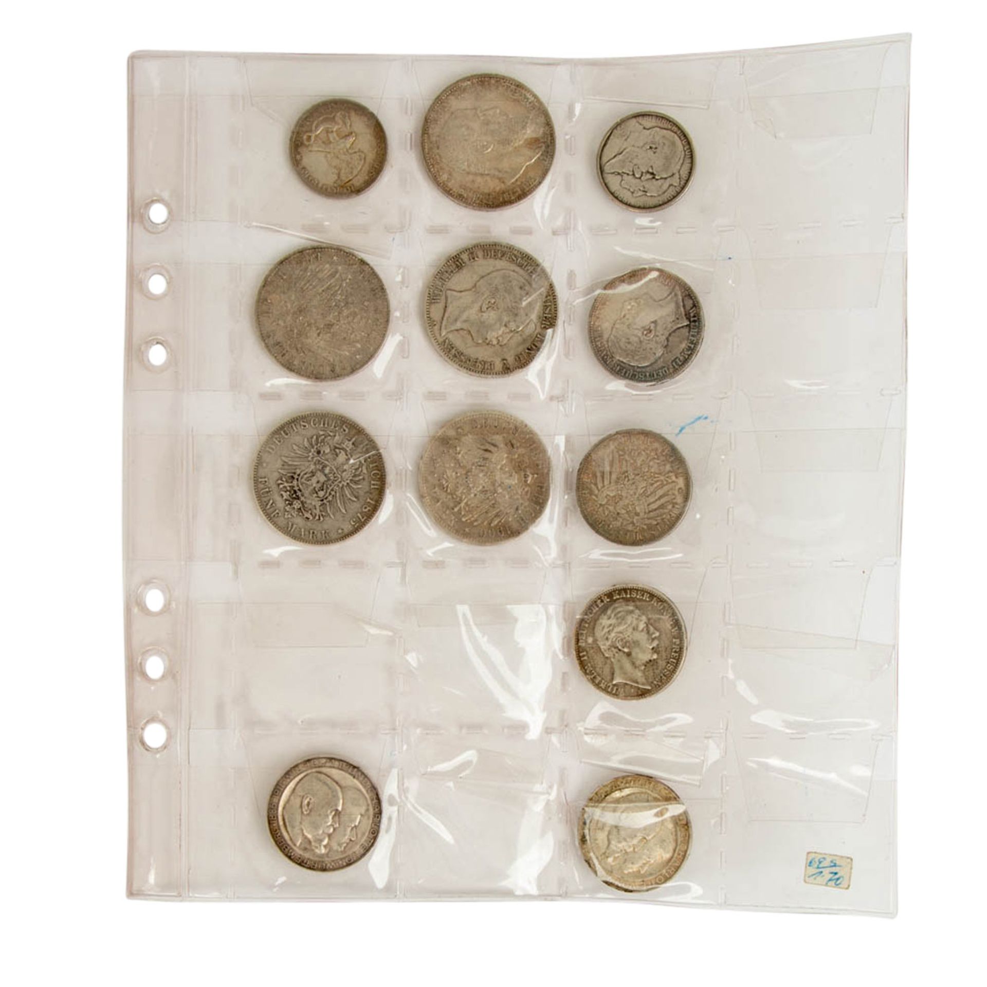 Kleine Sammlung Münzen aus dem Dt. Kaiserreich - - Image 2 of 4