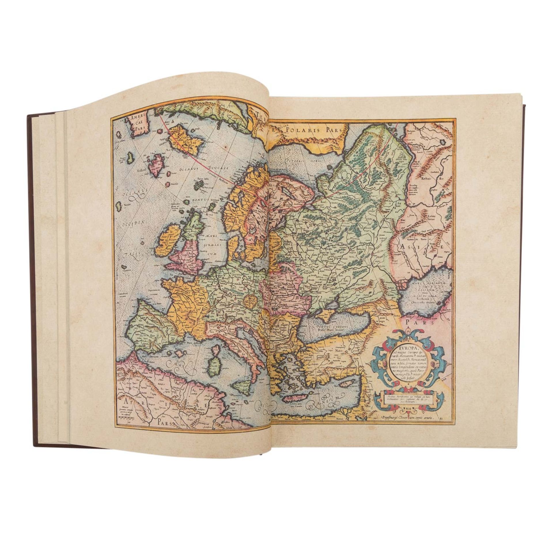 Faksimile "Mercator Weltatlas 1595" - Image 3 of 3